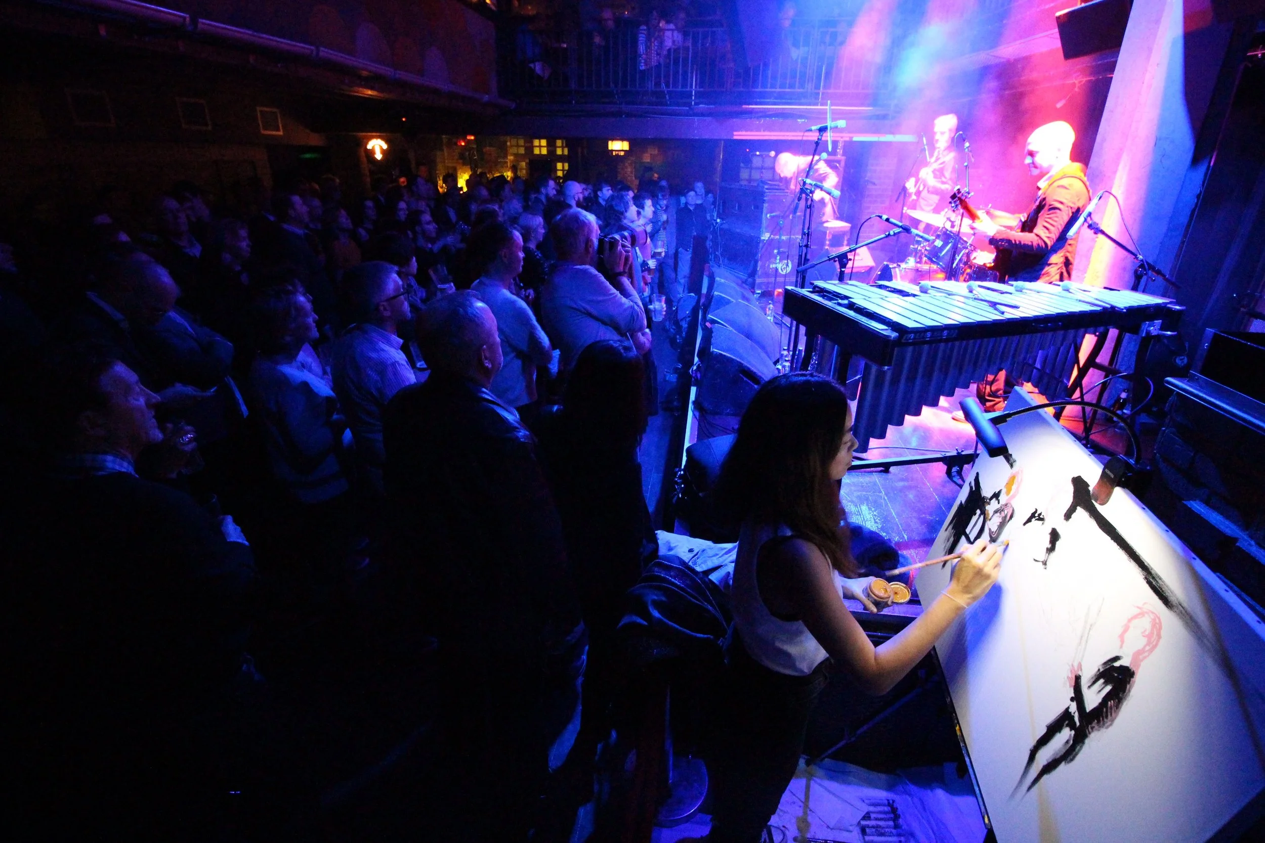 Live Painting at the Jazz Cafe