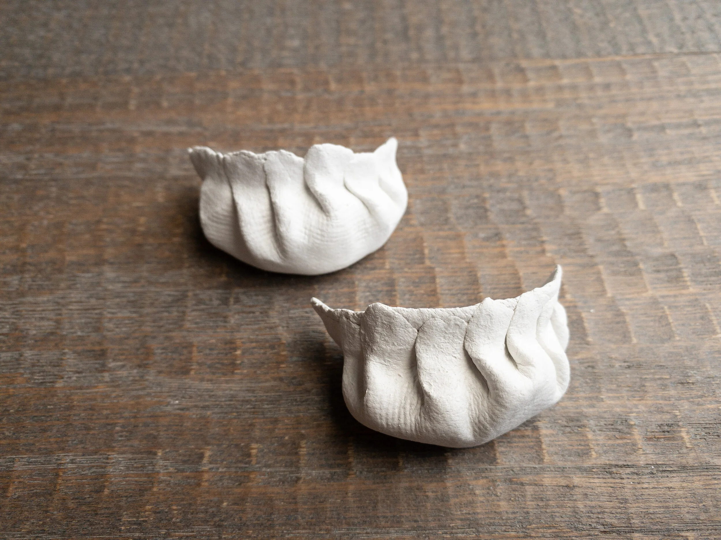 Handmade Clay Dumplings (Pair), Series 1