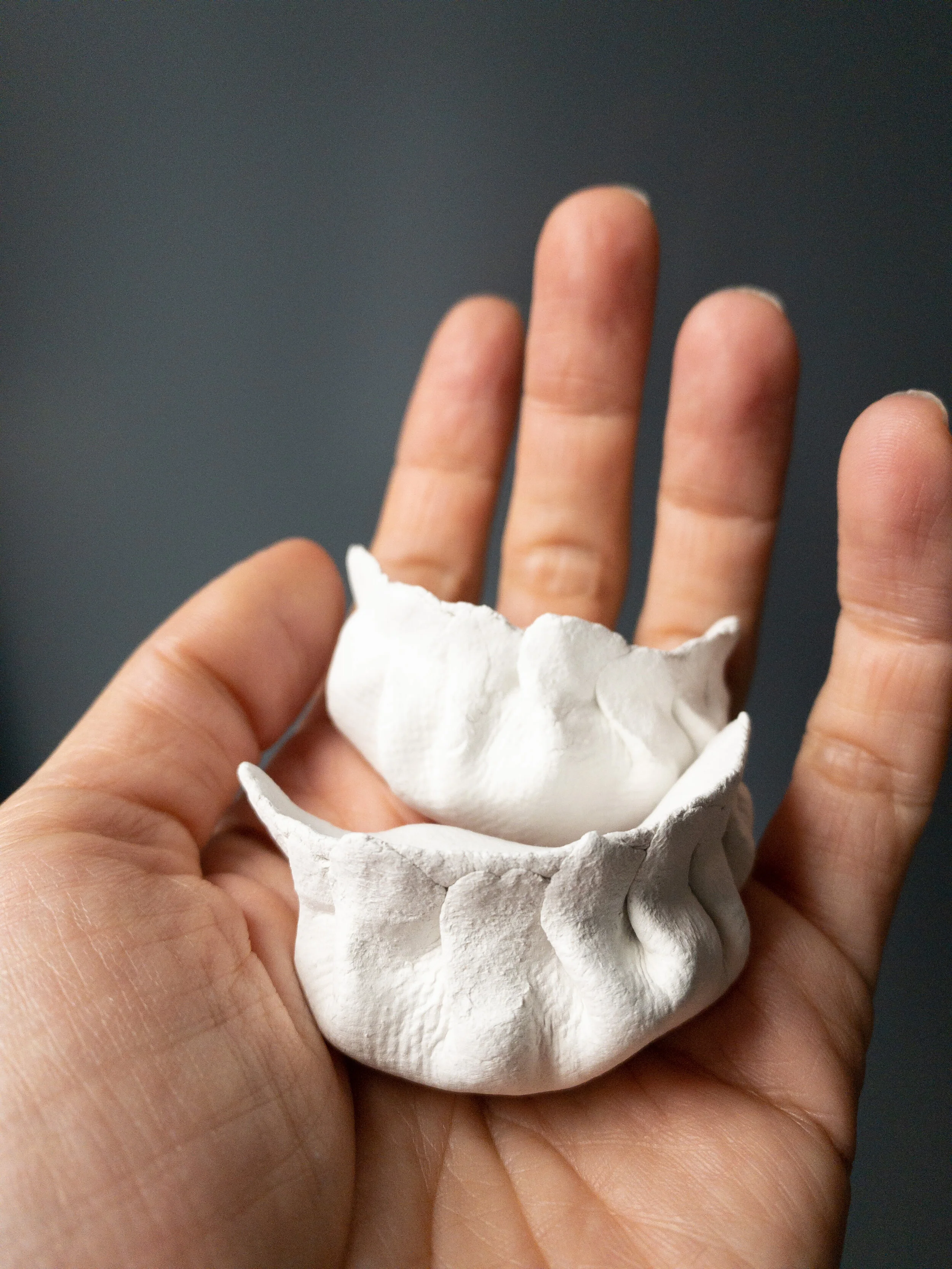 PRE-ORDER Handmade Clay Dumplings (Pair), Series 2