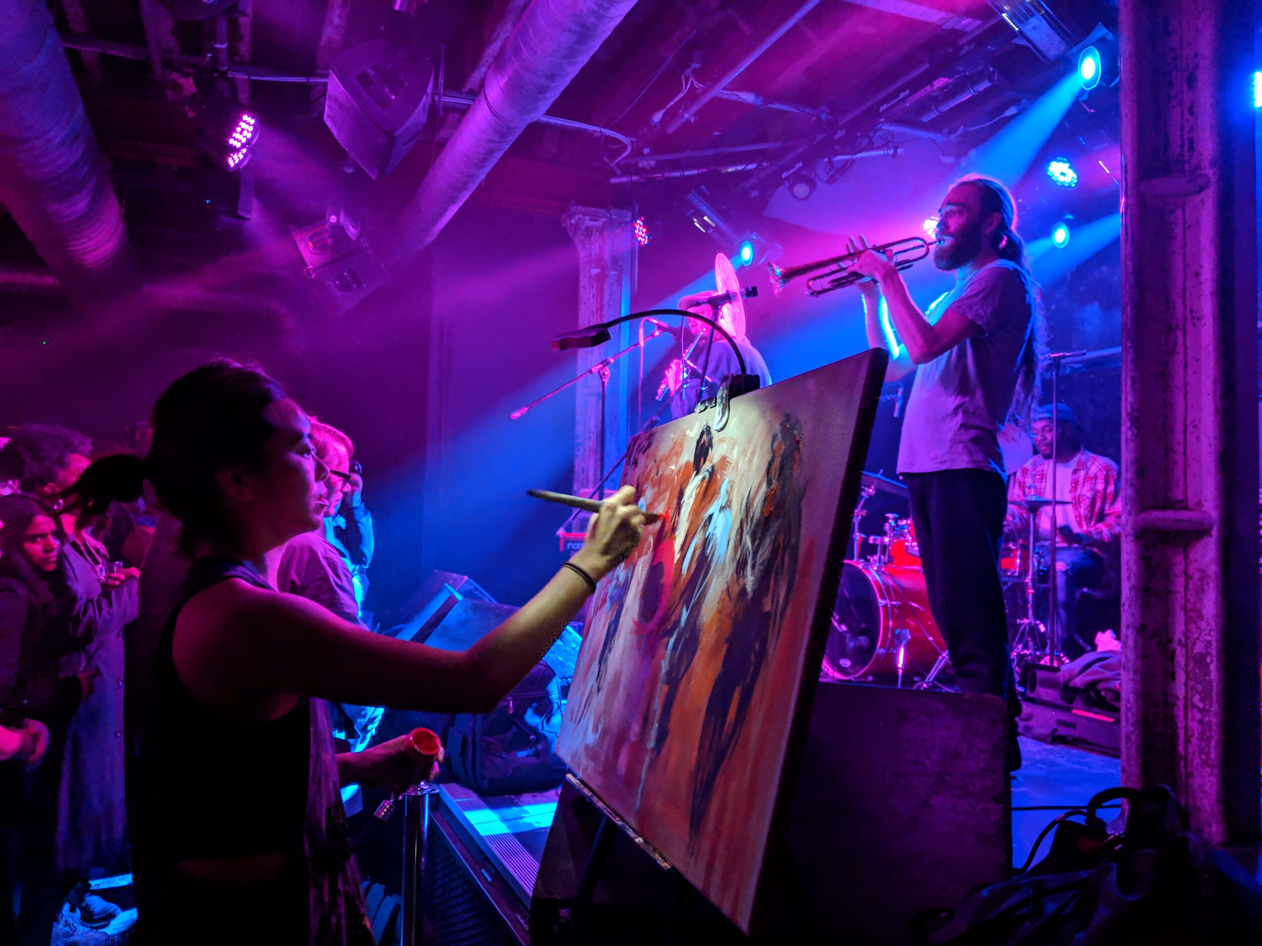  Ruby Rushton performance at XOYO 2019 - Photograph by Luka Anic 