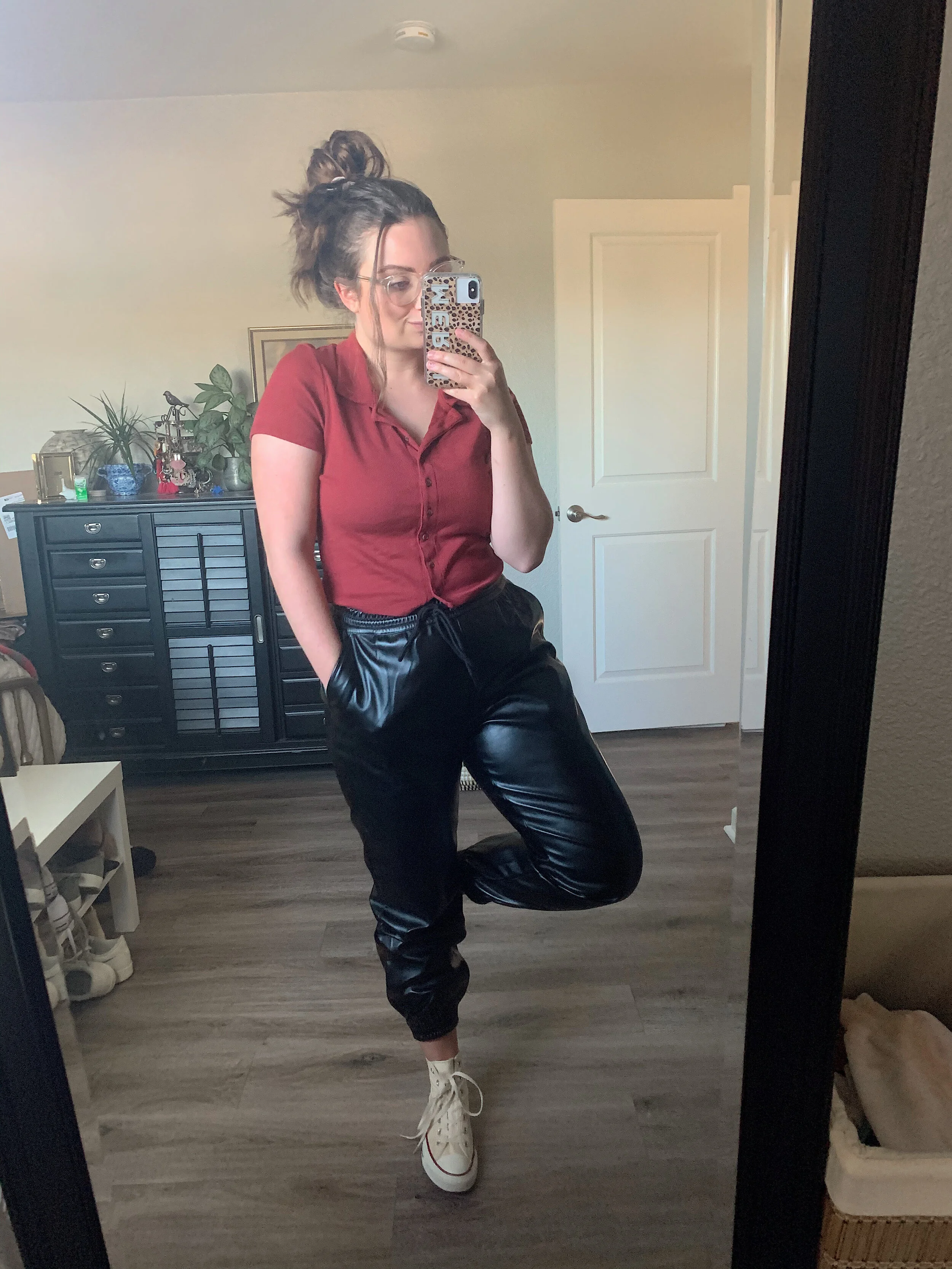 Target Leather Joggers on Sale, UP TO 