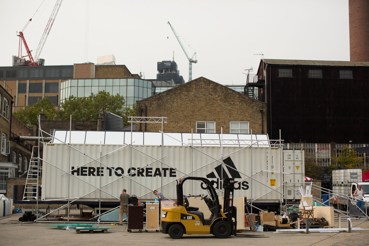 Installation in London