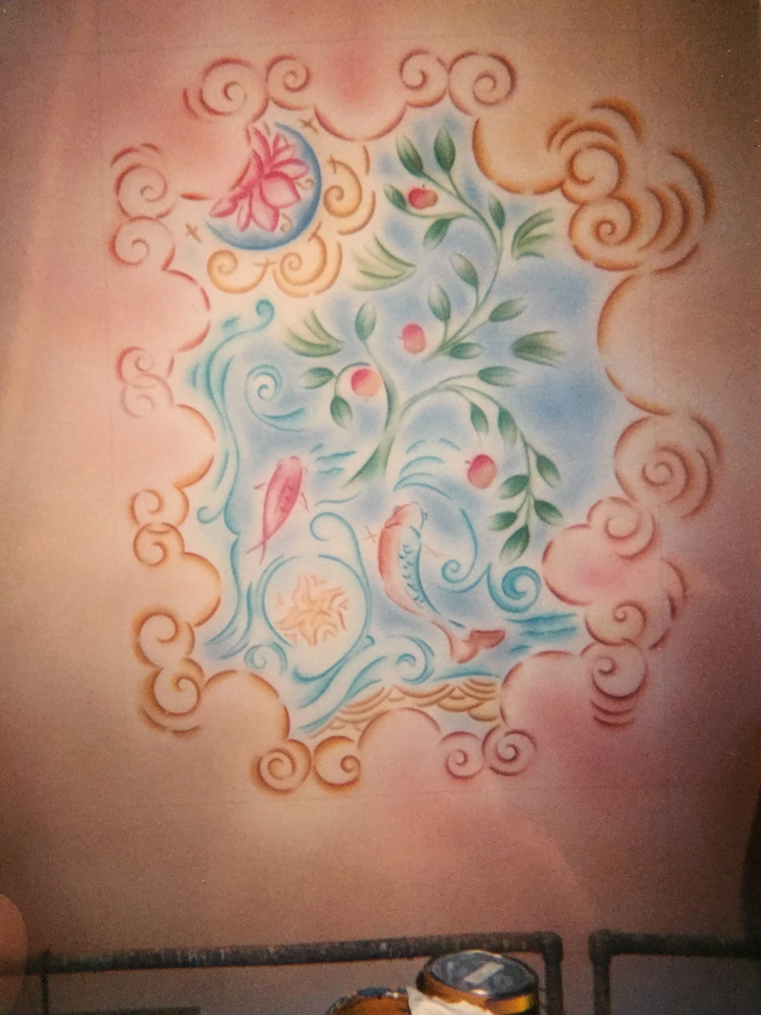 Cheesecake Factory accent mural.JPG