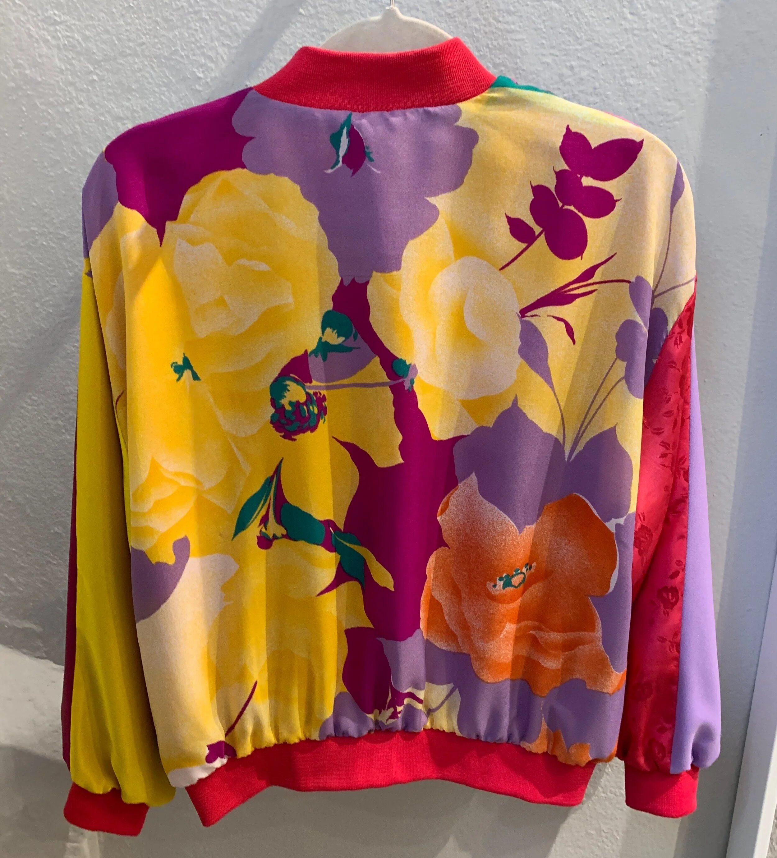 Recycled fabric Bomber Jacket