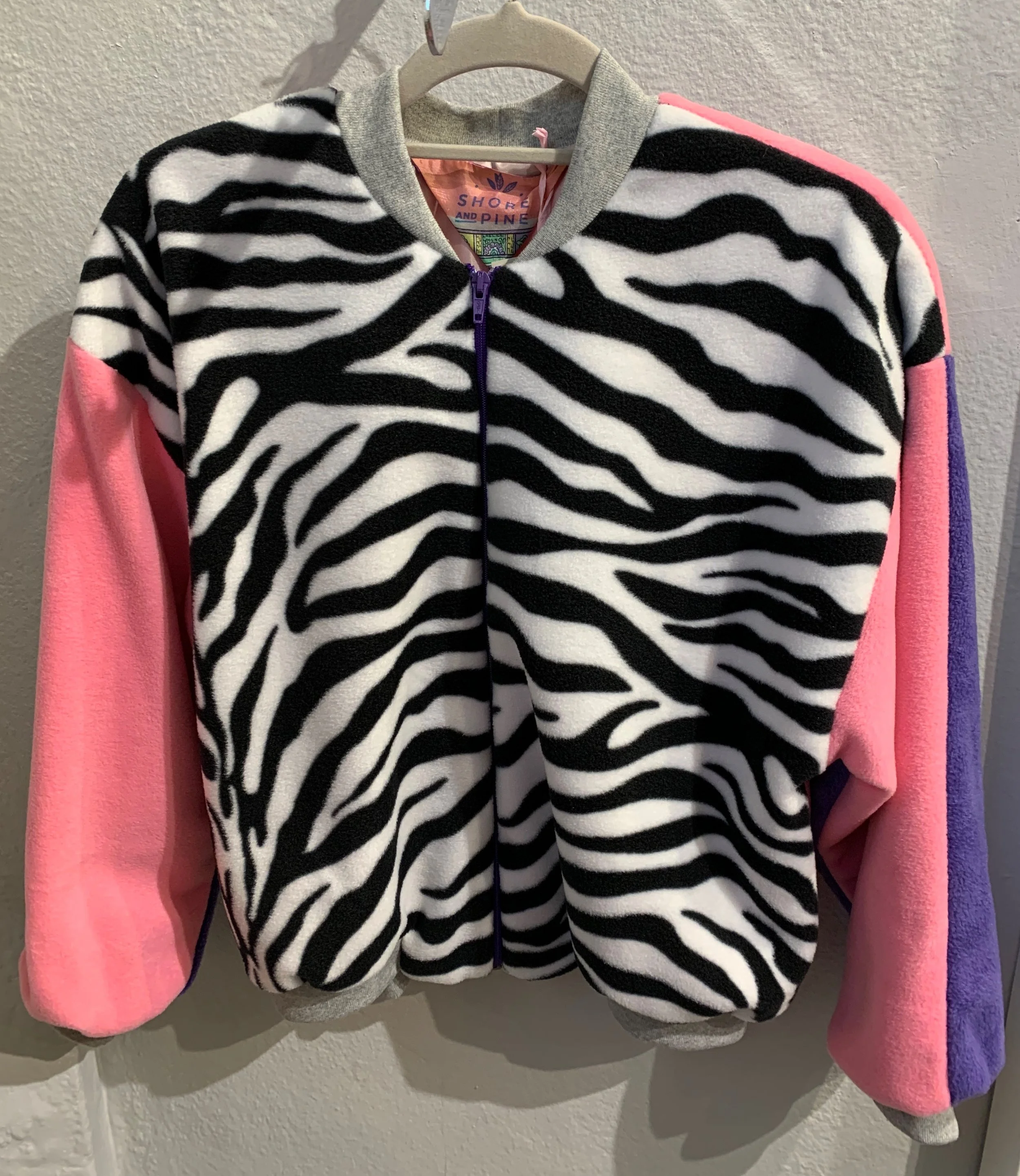Recycled fabric Bomber Jacket
