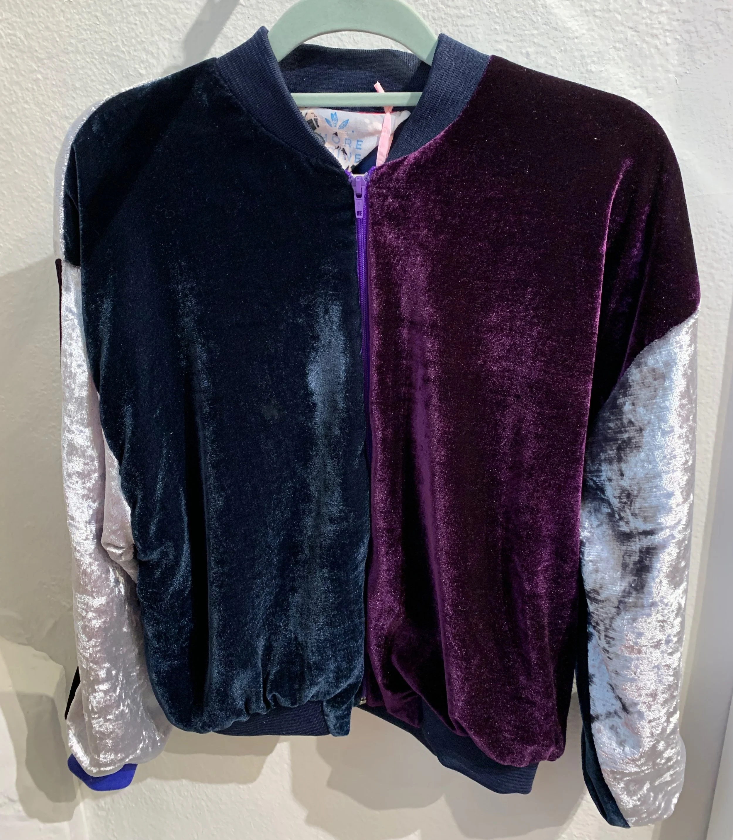 Recycled fabric Bomber Jacket