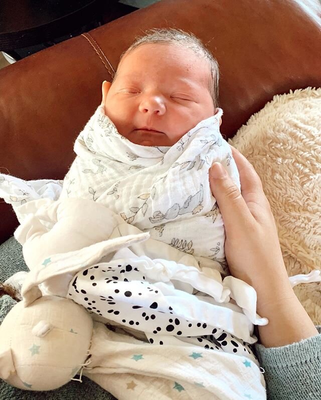 Meet Emma Mae Kolkman

Born this morning at 2:32am at home... Weighing 9 pounds, 2 oz and 21 inches long. We&rsquo;re all tired but doing so well! 💖