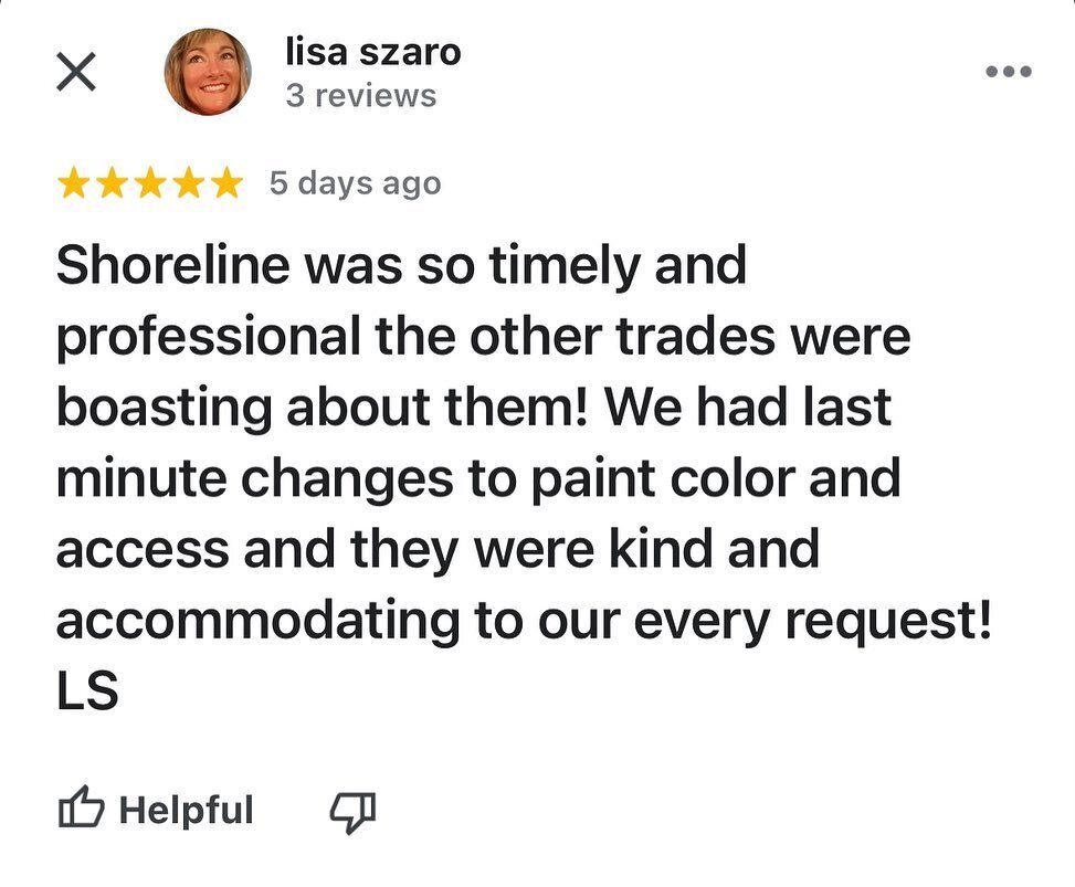 #satisfactionsaturday 

For everyone who saw our last post of the work we did at @oceanhouseri, this was a review left by Lisa Szaro, resident curator and director of art education!

Thank you, Lisa for your kind words! We hope to hear from you again
