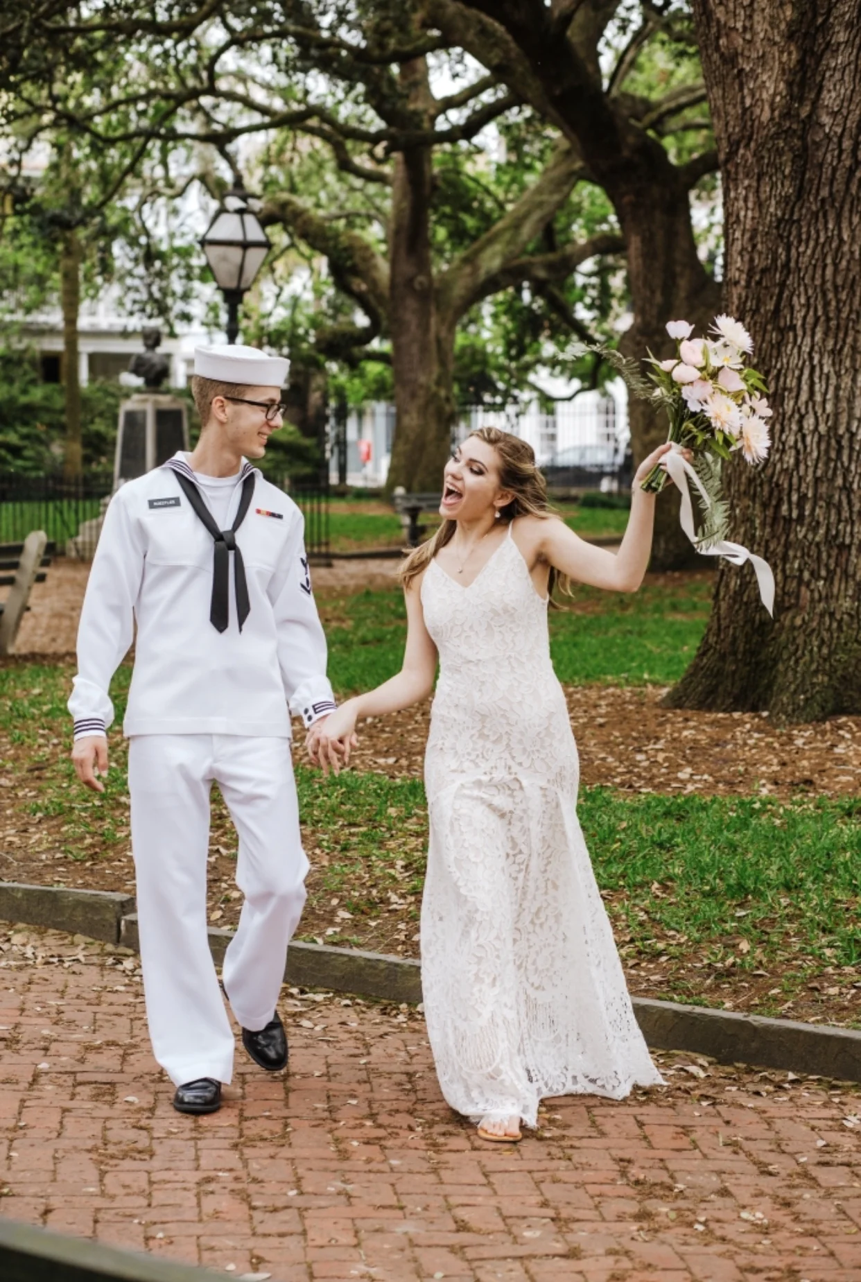 Photographer: Allie Dearie | Dress: Lulus | Bouquet: Paper Swallow Events