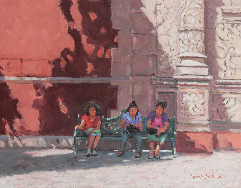 Frente de la Oratorio 14_ x 18_ oil on panel, Donna Dickson, $700.jpg