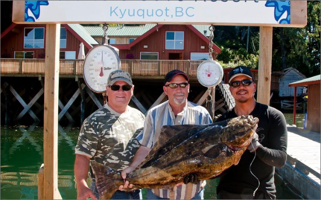 Halibut Fishing in British Columbia, Canada