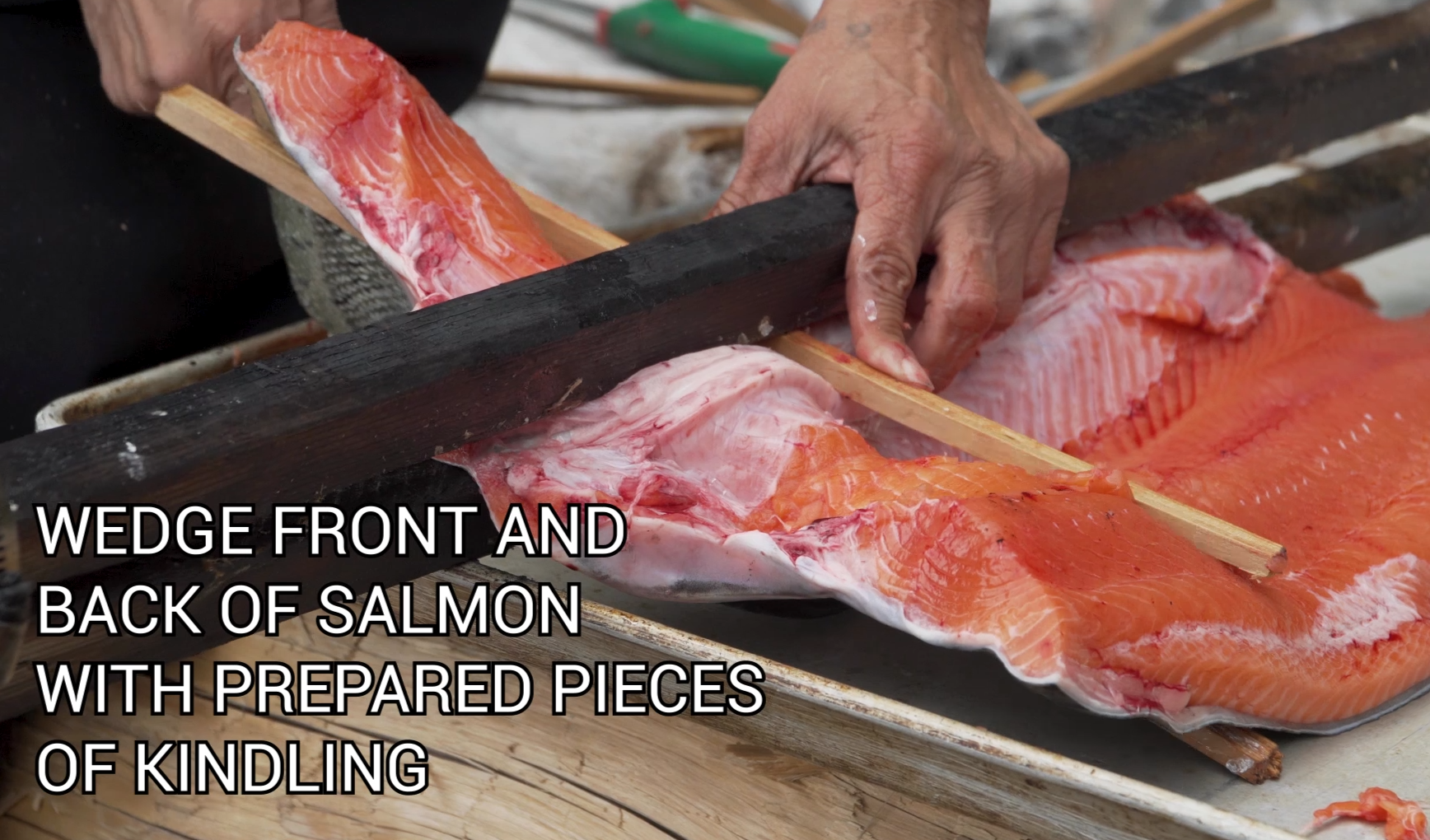 How traditionally prepare salmon