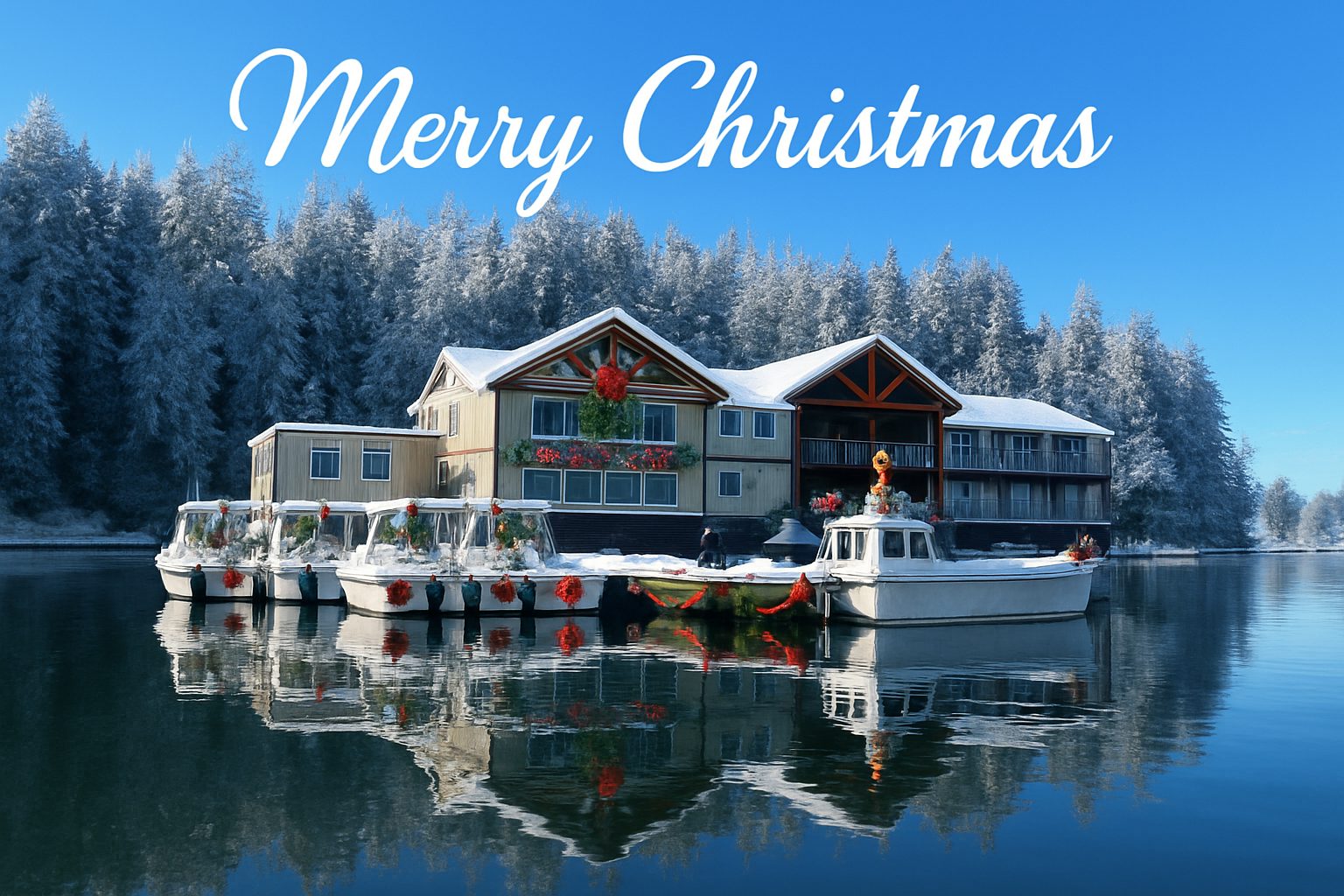 Merry Christmas and Happy New Year from the crew at Walters Cove 