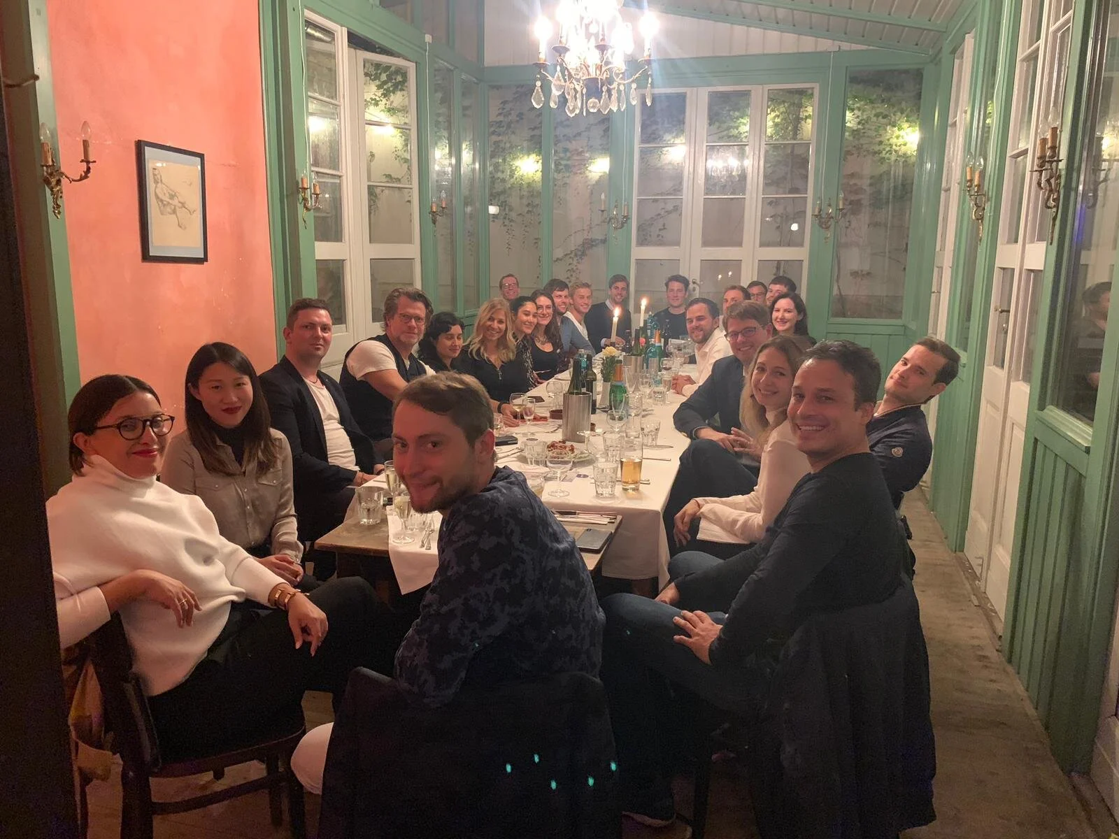 Orchid + Fabric Dinner in Berlin