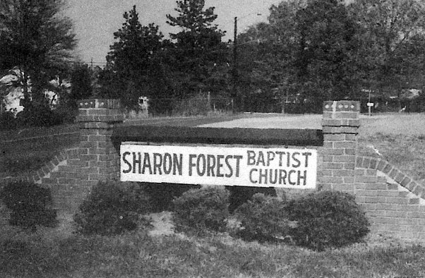 Sharon Forest Baptist Church Old Signage