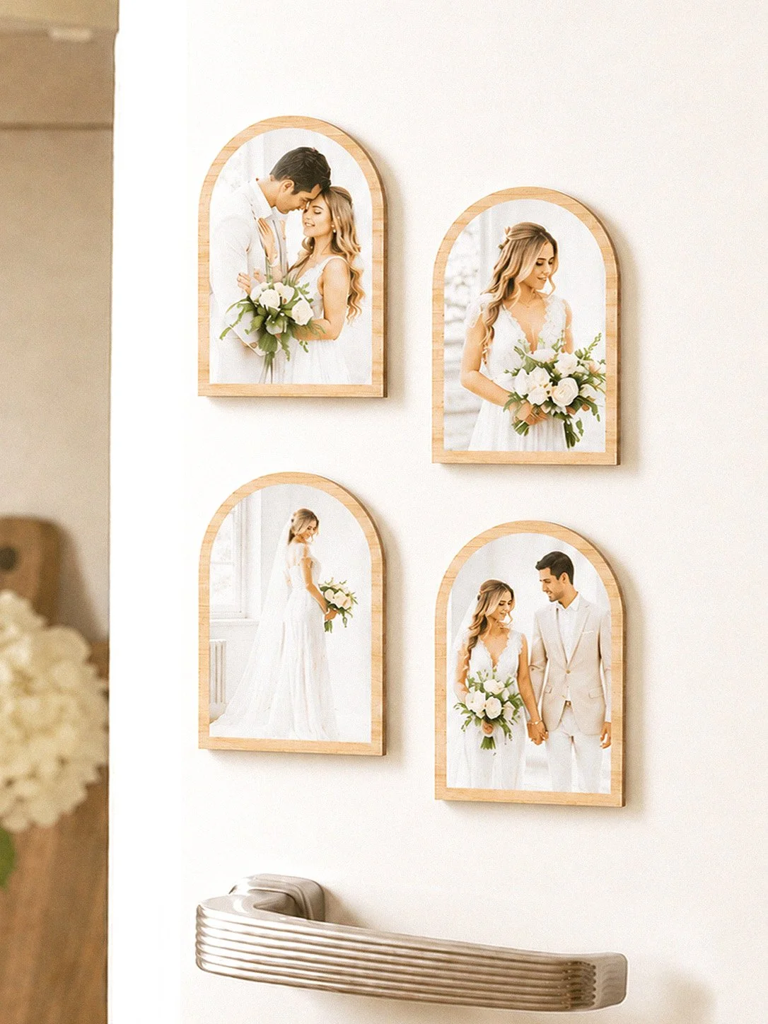 Arch Tas Oak Photo Magnet Set
