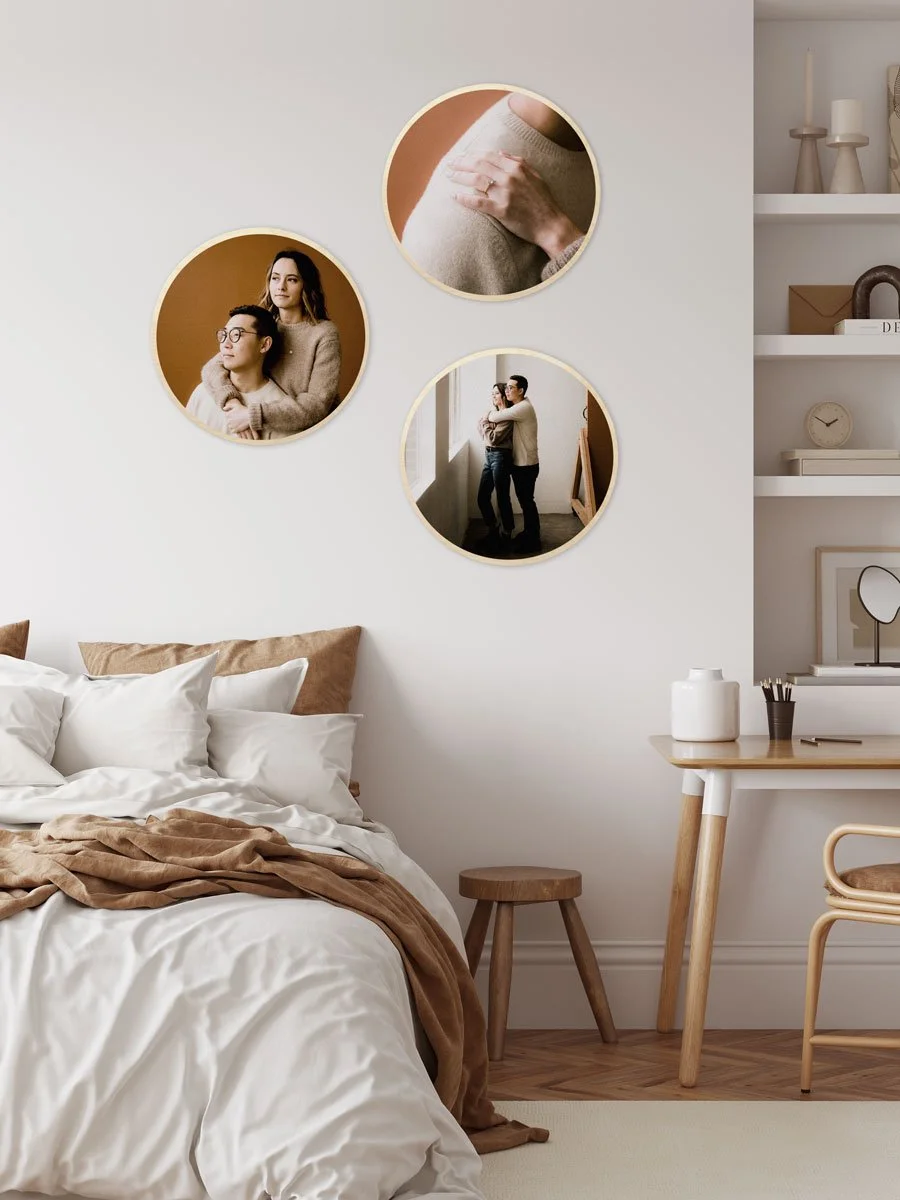 Large Circle Photo Block