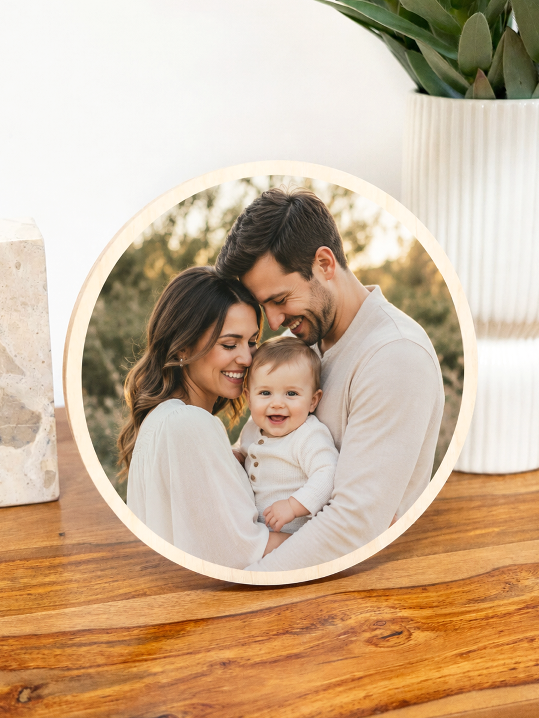 Circle Photo Block