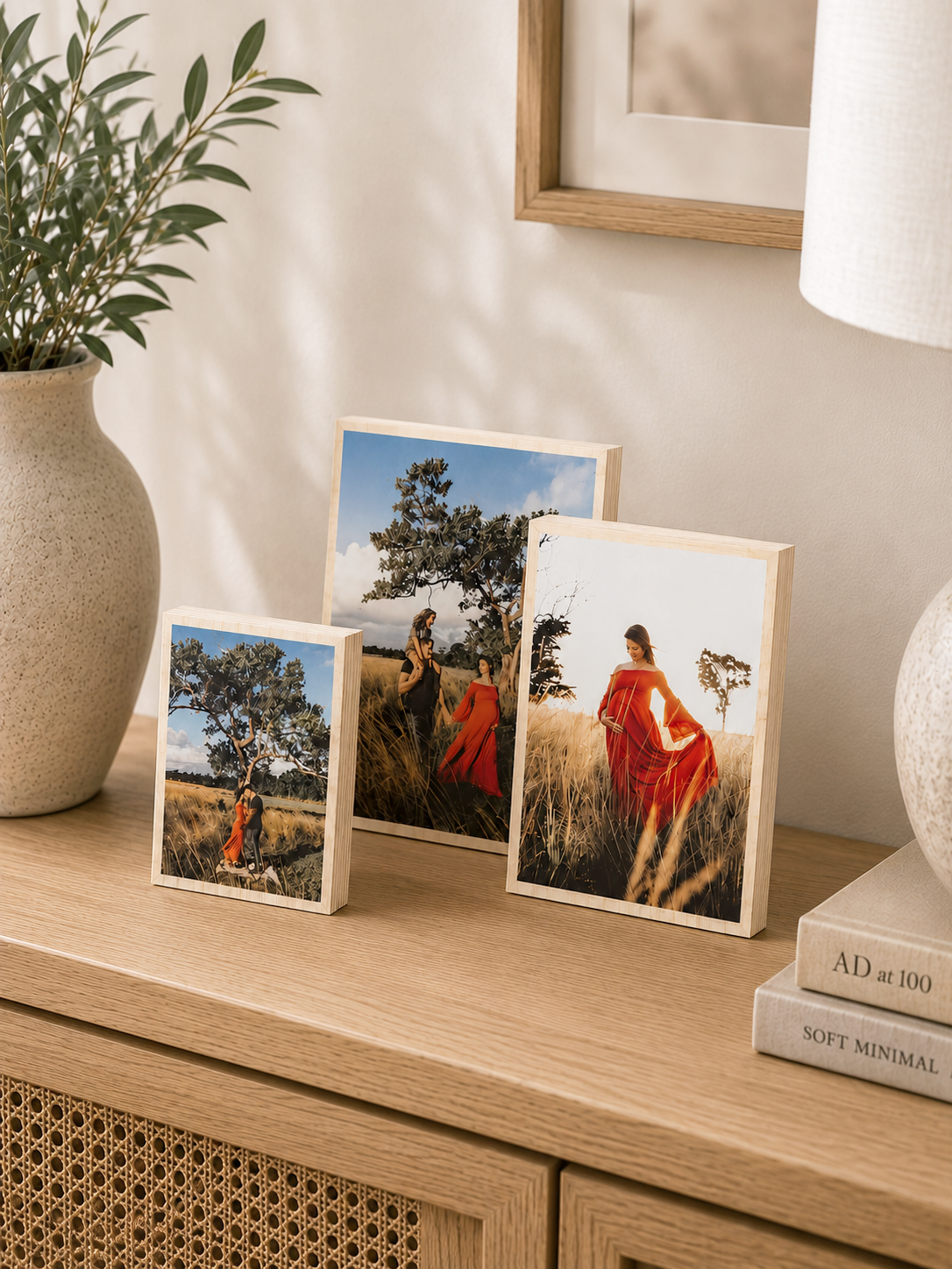 rectangle wood photo block gift set lean stand.png