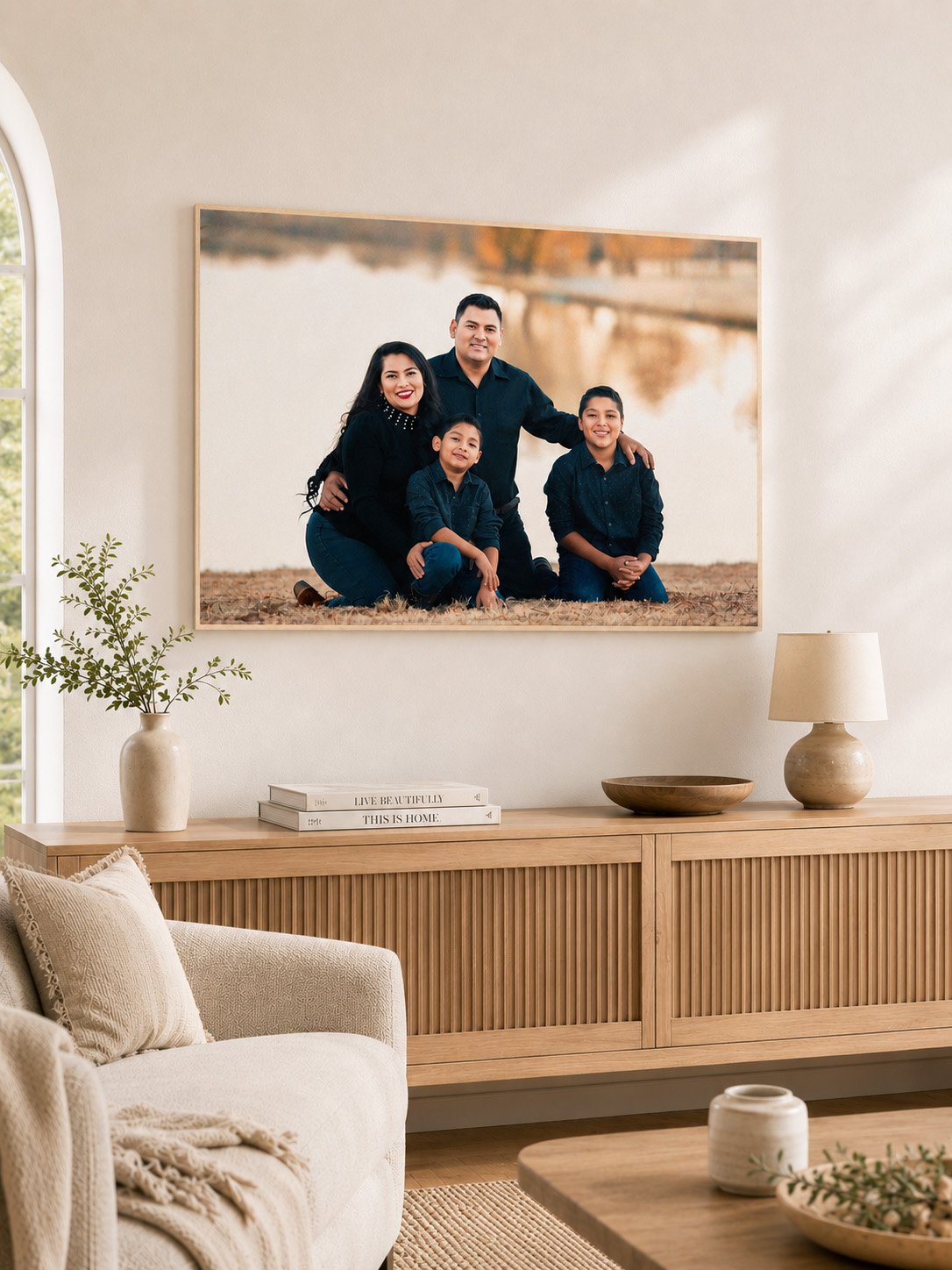 Large Rectangle Photo Block