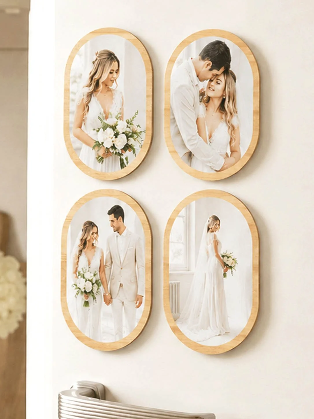 Double Arch Photo Magnet Set