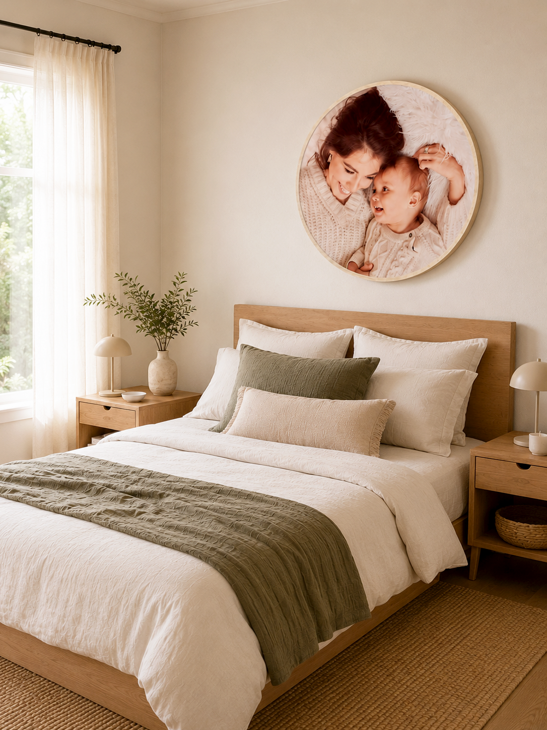 large circle photo block above bedhead wall hanging 3.png