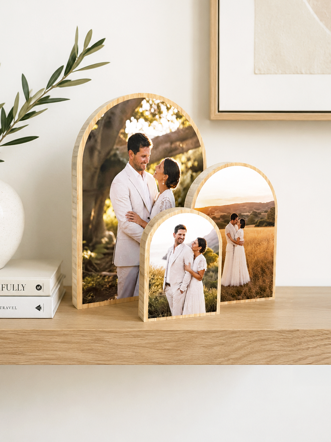 Bamboo Arch Mixed Shelf Sets