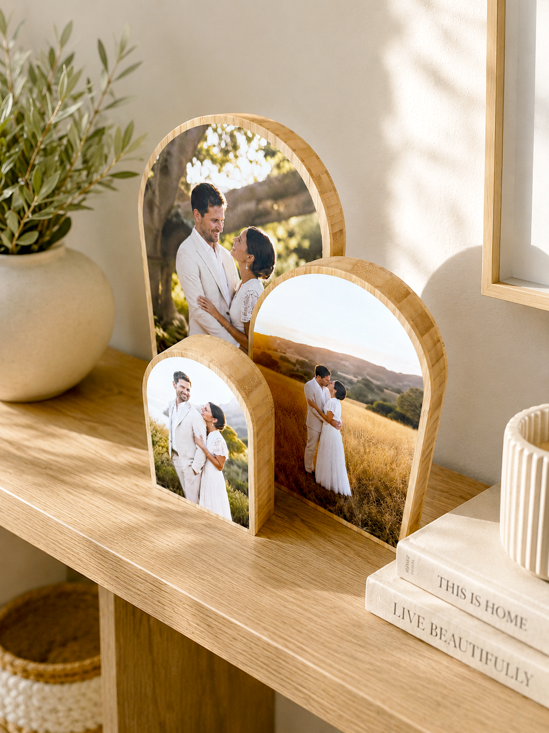 bamboo arch photo blocks angle on shelf.png