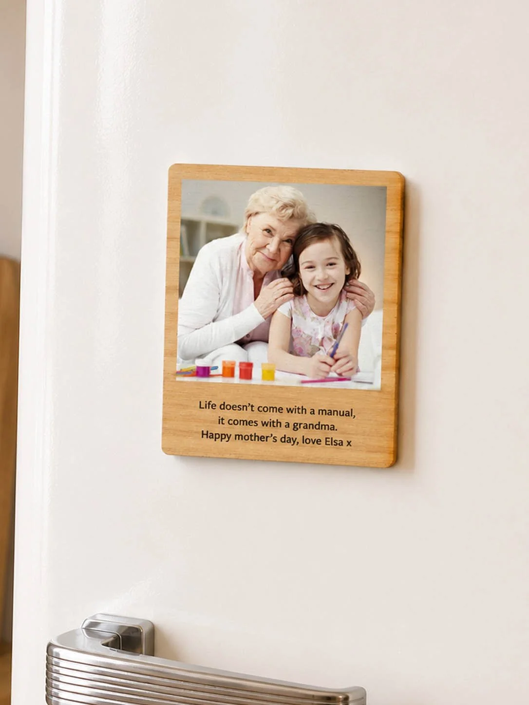 tasmanian oak message magnet on fridge.jpg