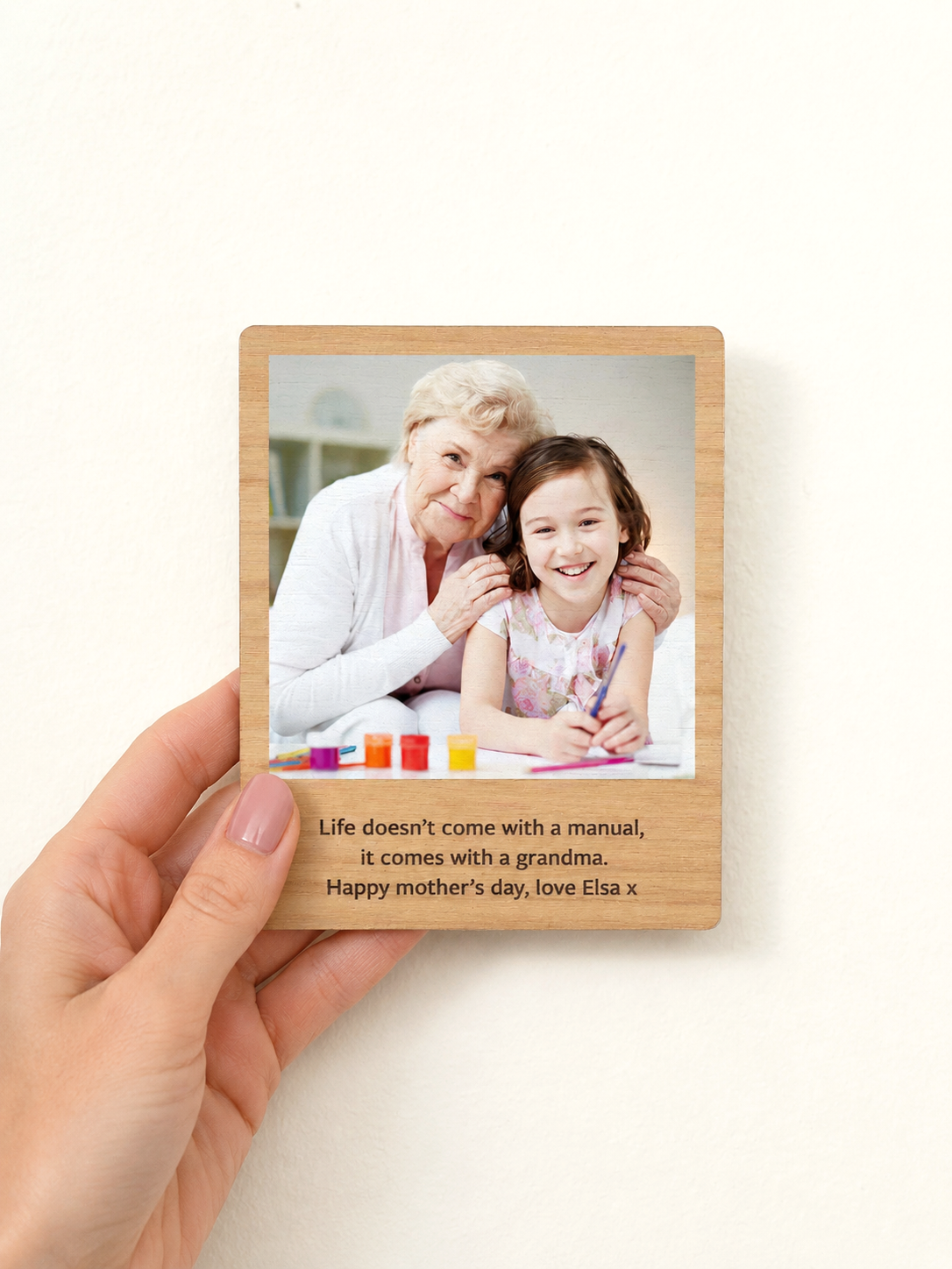 Tas Oak Message Magnet
