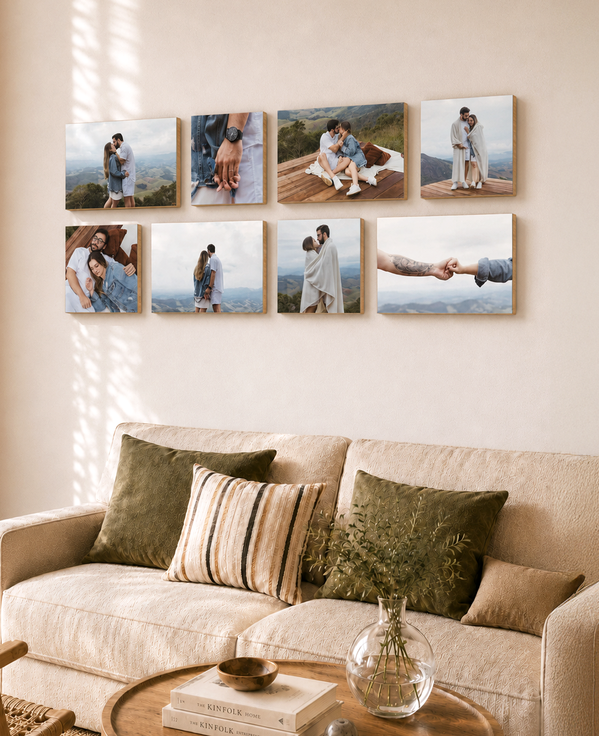 Bamboo Horizontal Mosaic Sets