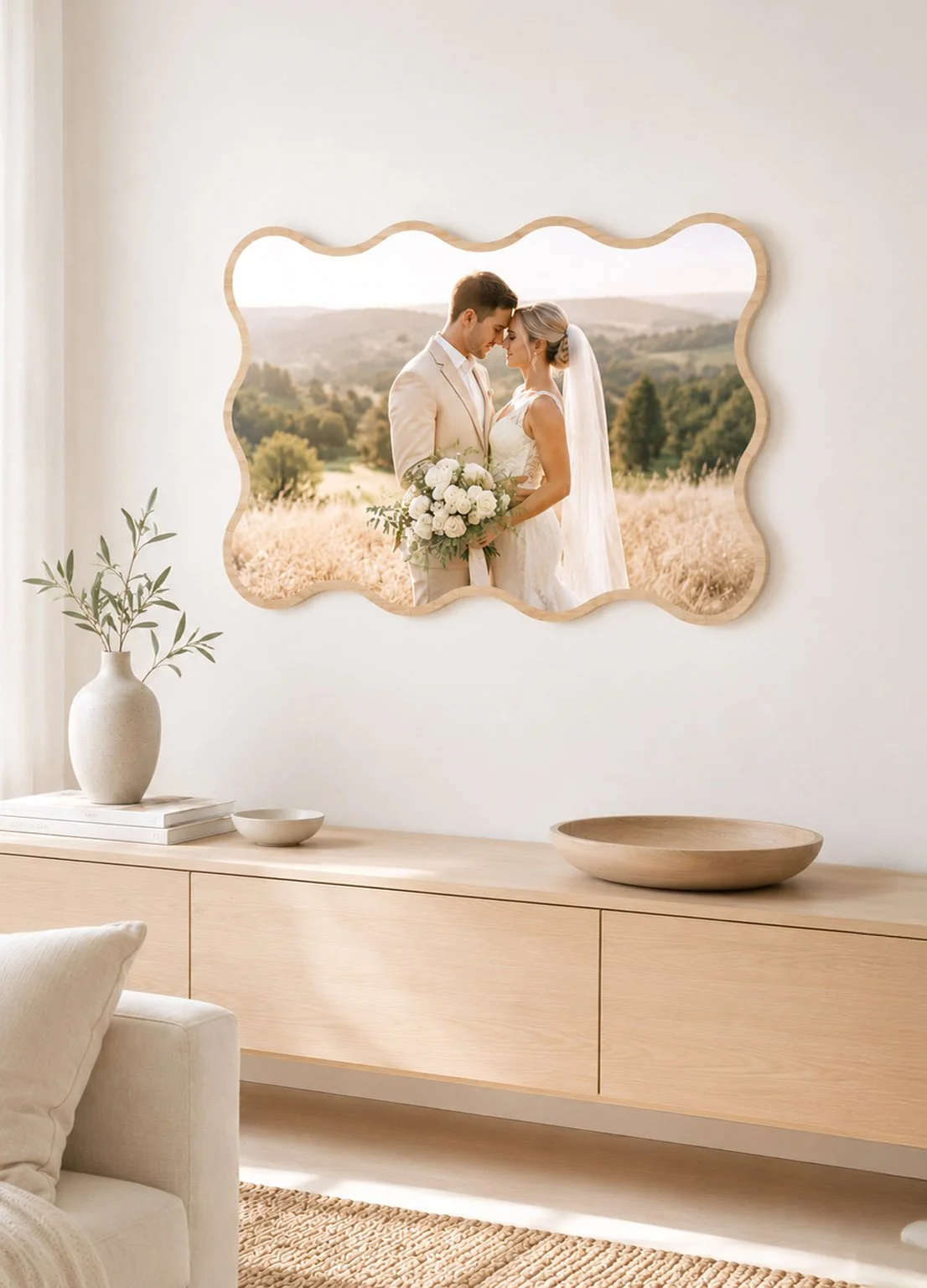 large wave shape wood photo block wall hanging.jpg