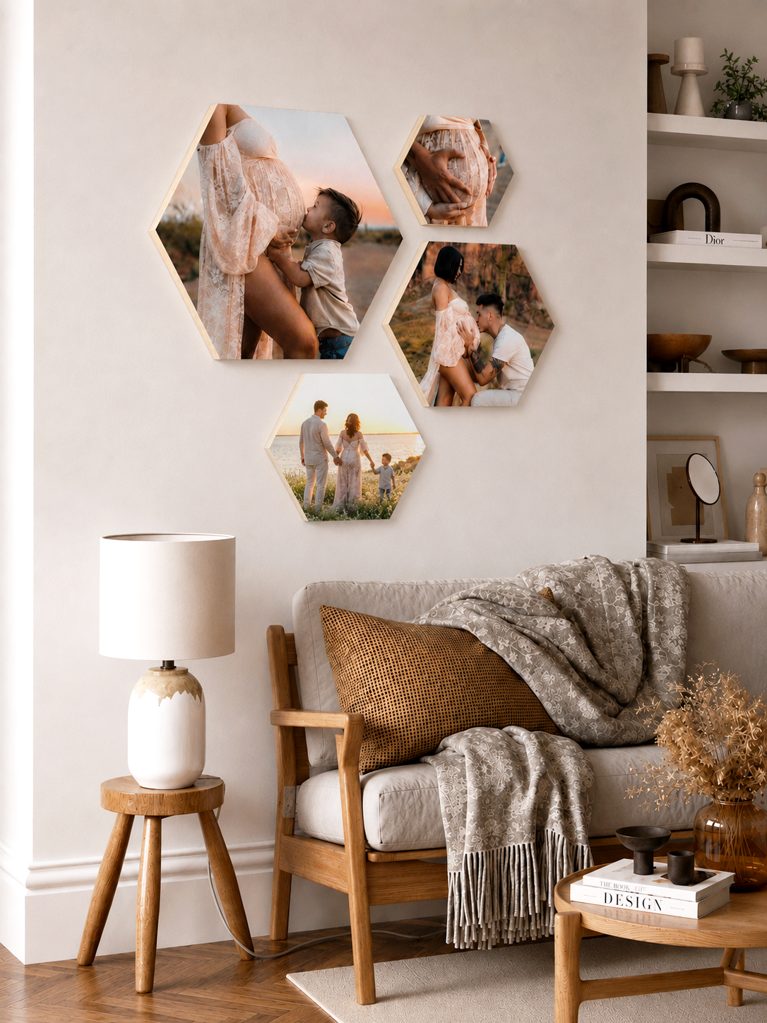mixed hexagon wood photo block set of 4.png