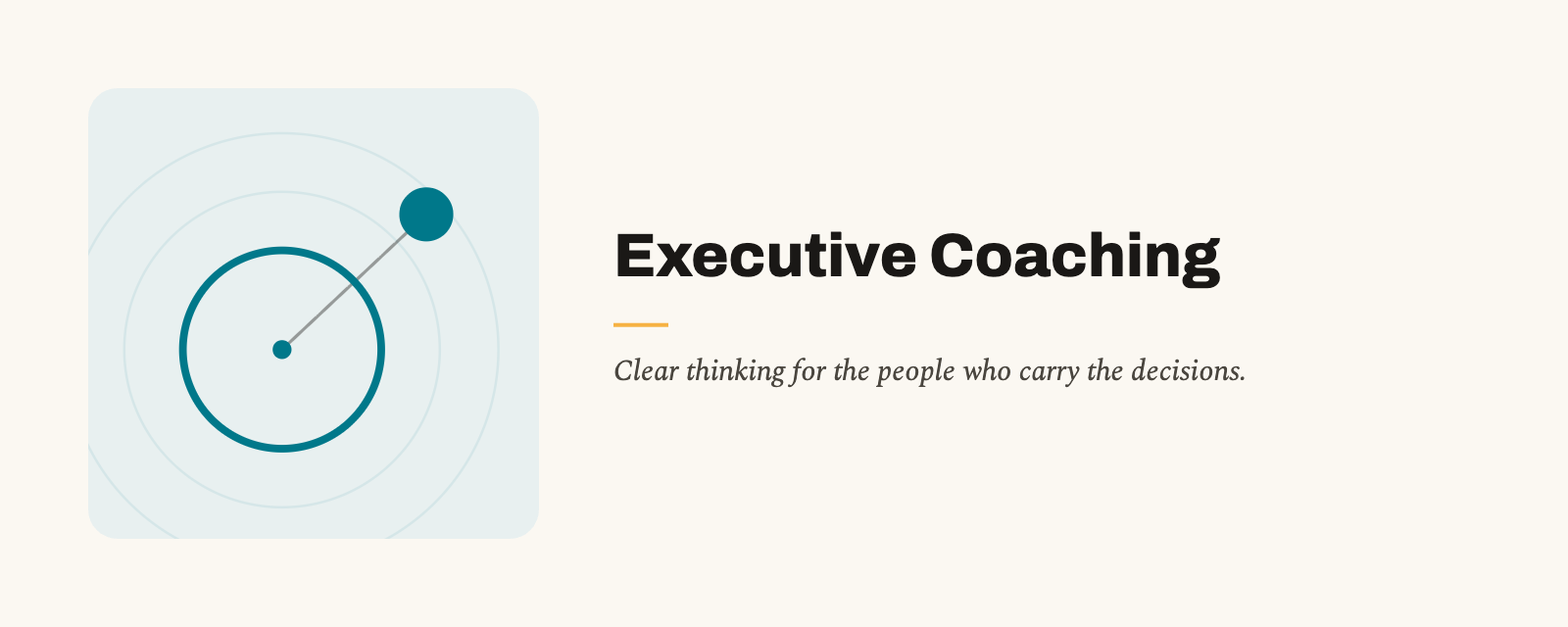Executive Coaching