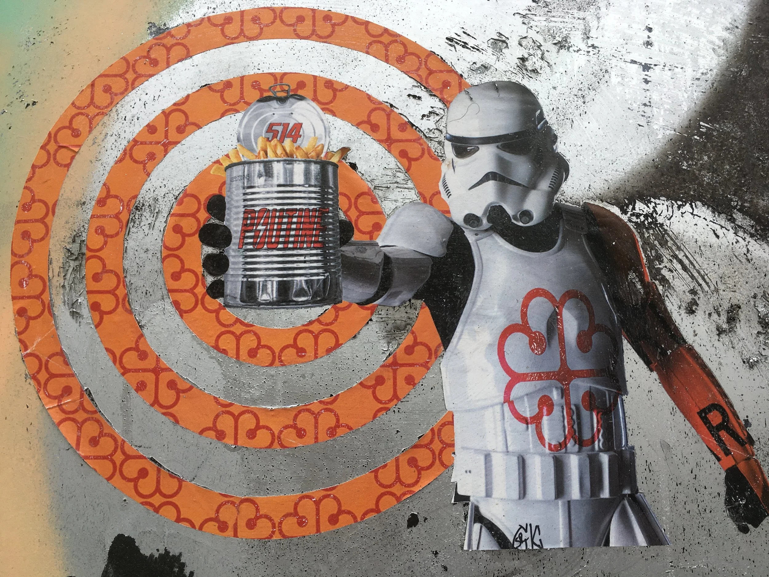 CSRK Sticker in Montreal, CANADA