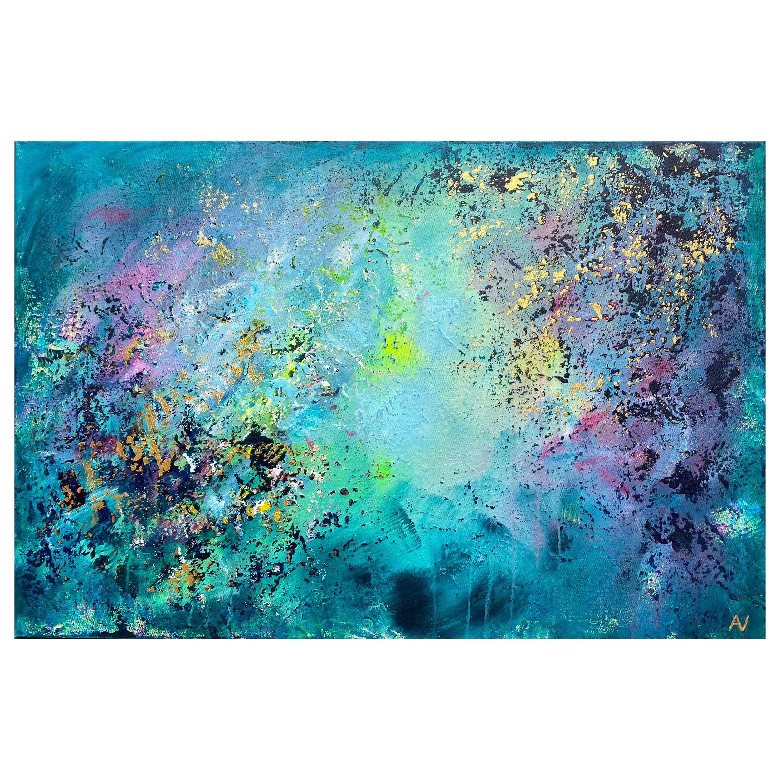 Resurgence 2  60 x 90 x 3.5cm