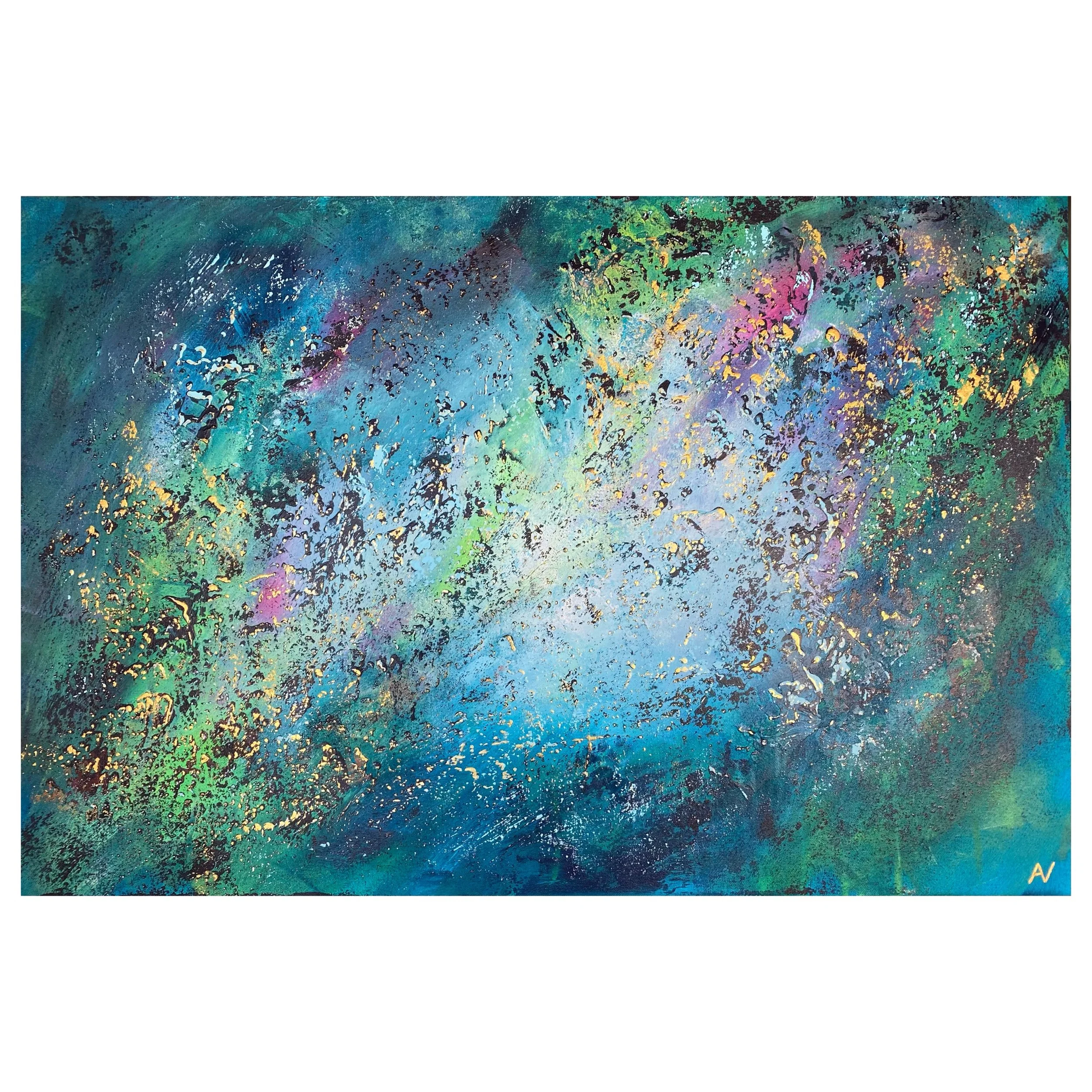 Resurgence 3  60 x 91 x 3.5cm