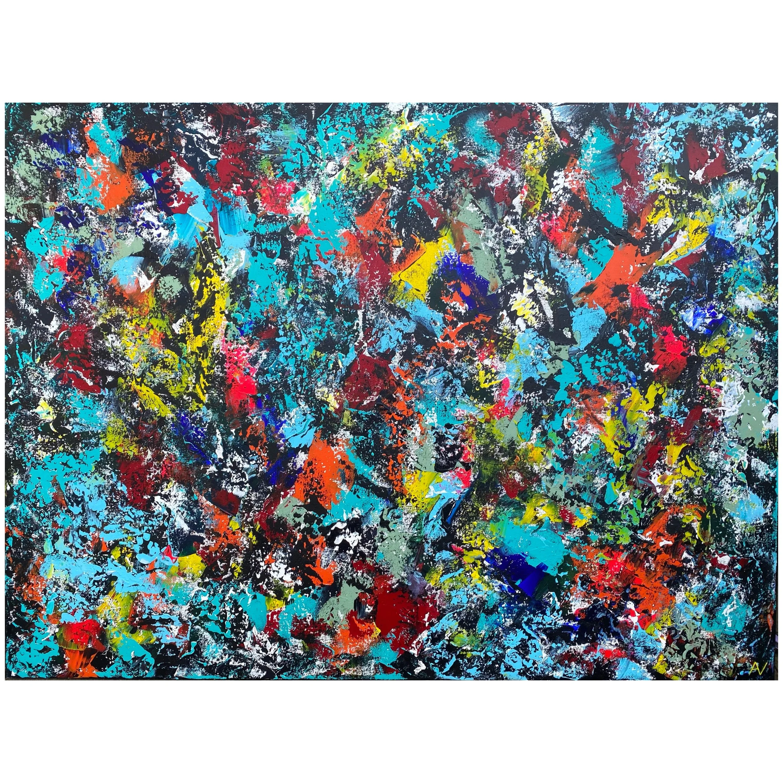 Wild and Free 2  91 x 122 x 3.5