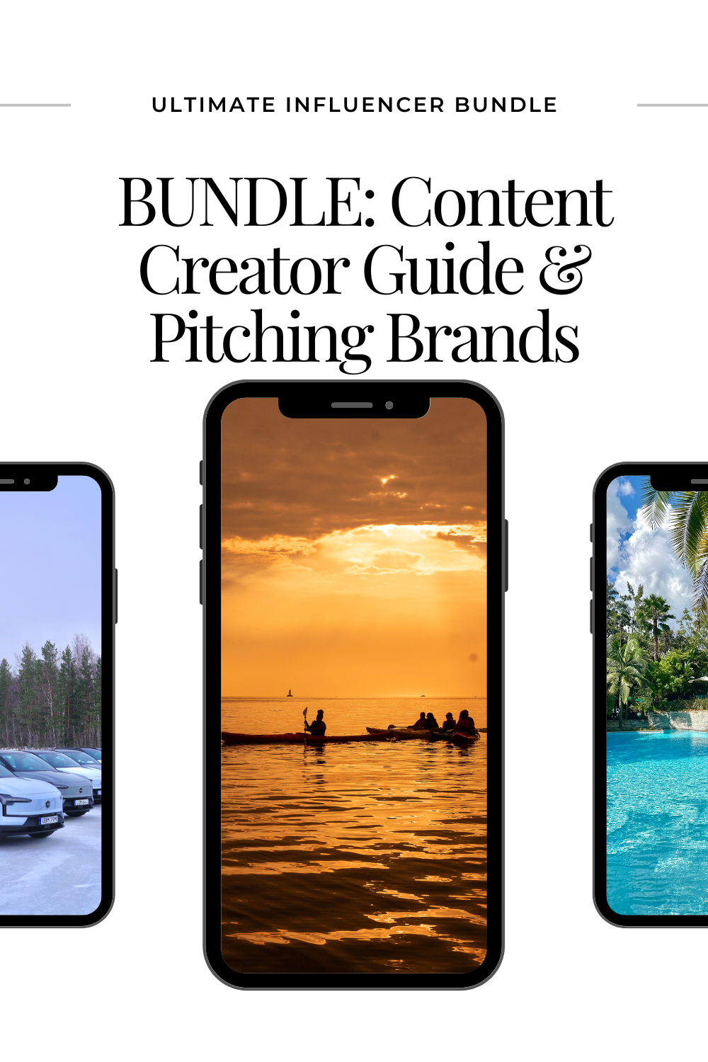 Influencer Bundle: Content Creator Guide & Pitching Brands
