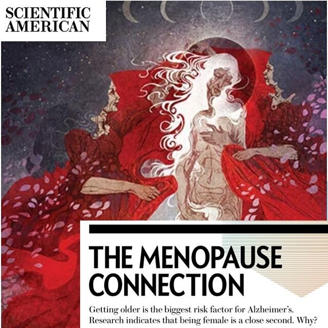 I am really honored that our work on women&rsquo;s brains and menopause is featured in Scientific American! (Also love those beautiful figures 🦋). Basically, it is time to start anew. More than a century after Alzheimer&rsquo;s disease was discovere