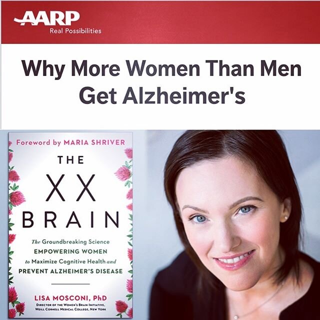 I became interested in women's brain health in large part because of my own family history. Born and raised in Italy, my grandmother and her two sisters died of Alzheimer's disease, while their brother, who lived to the same age, did not develop the 