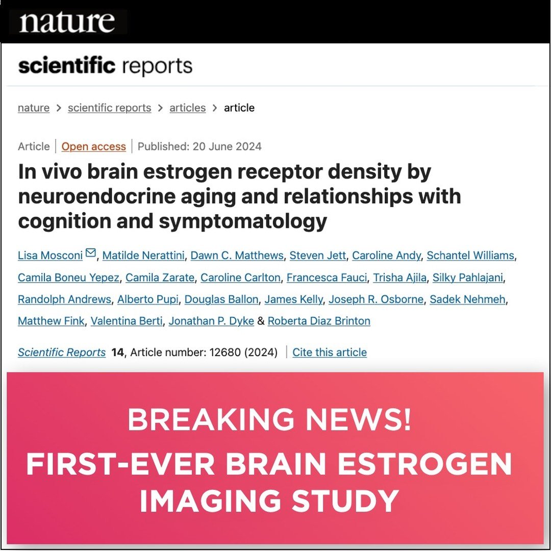 🚨Beyond excited to share our new BRAIN ESTROGEN imaging study!🚨

For the first time ever, we've successfully measured estrogen activity in the live human brain. This marks a significant leap in science and medicine, particularly in understanding ho