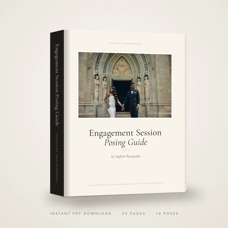 Engagement Session Posing Guide by Topflash Photography