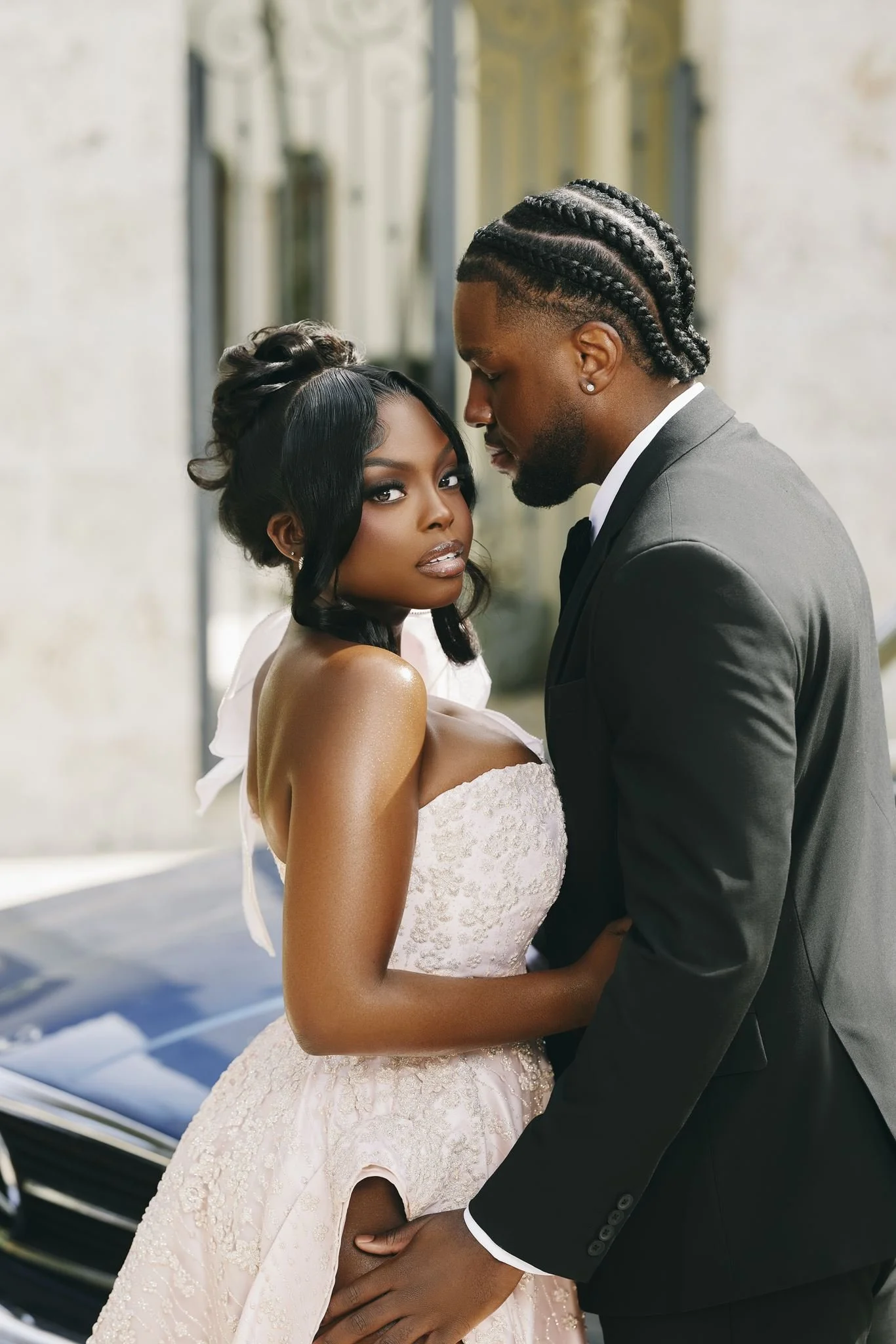 Engagement portrait by Topflash Photography