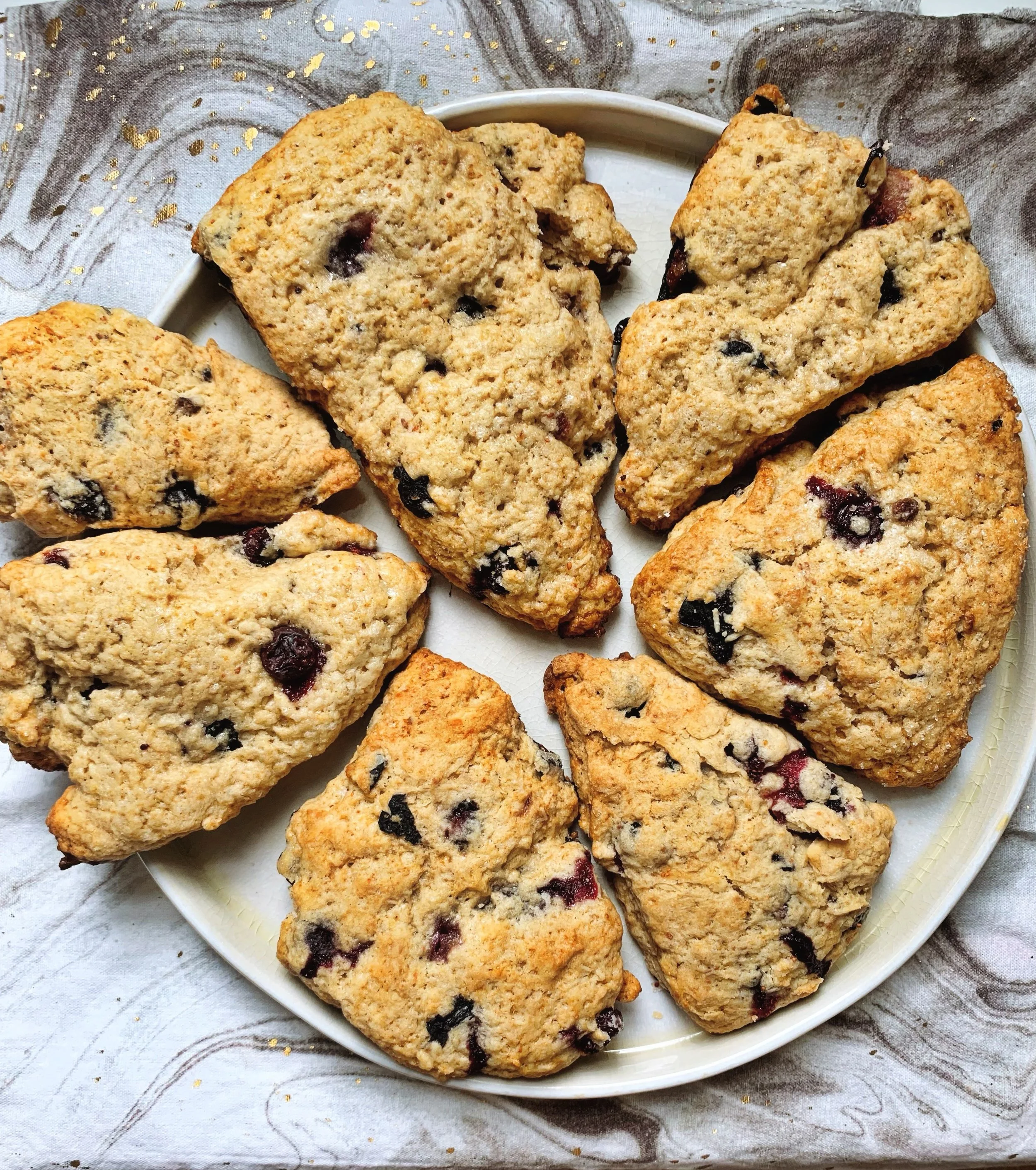 Father's Day Blueberry Scones