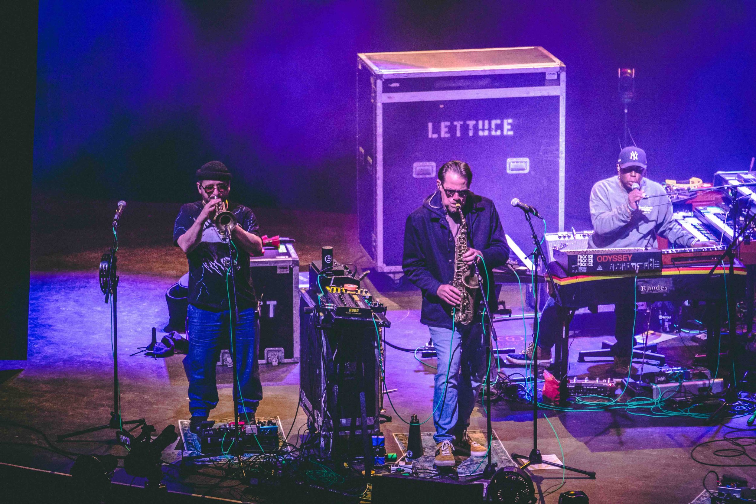 Lettuce Brings The Heat to Winter Show at State Theatre 