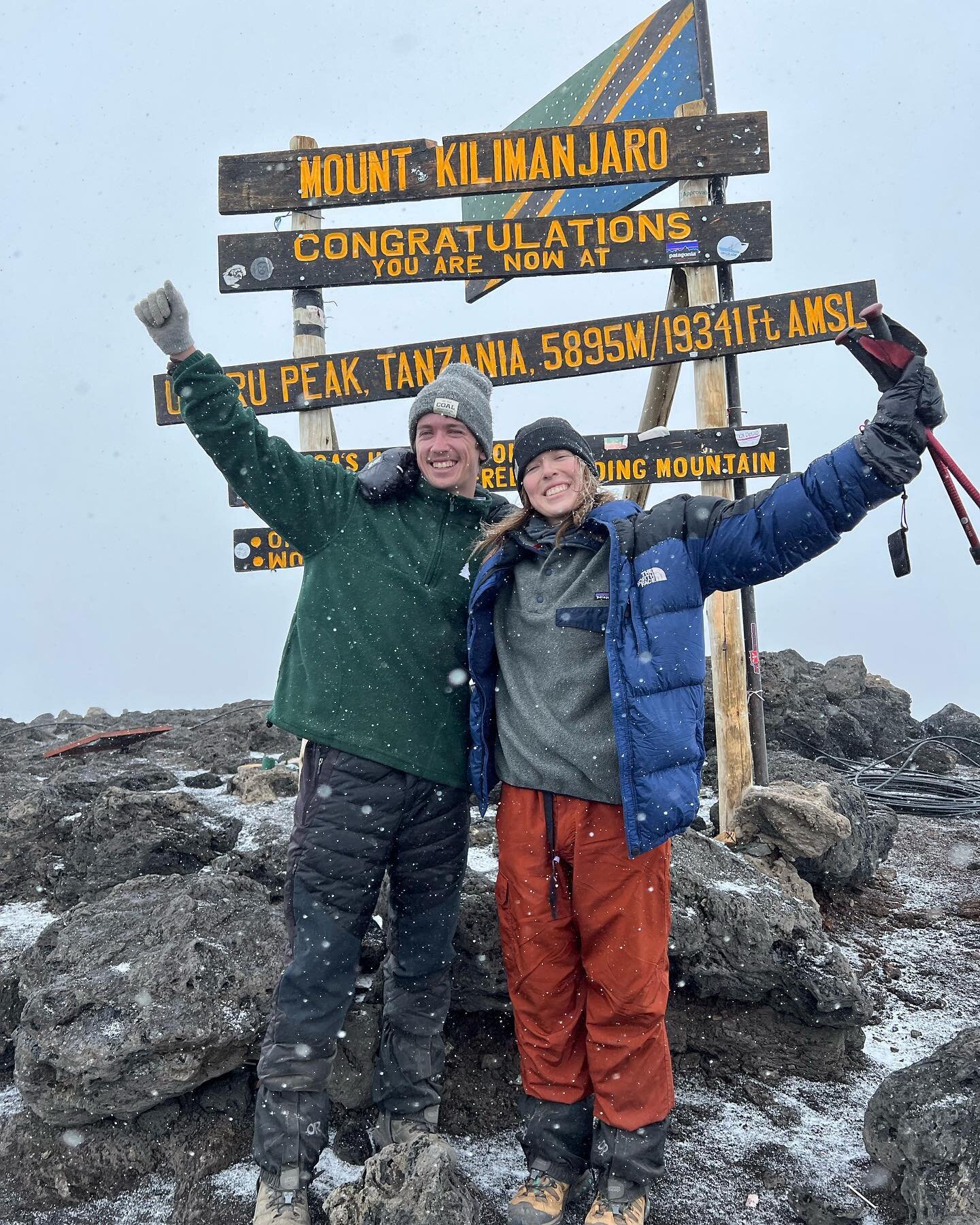 hey did y&rsquo;all know we climbed a mountain two months ago?