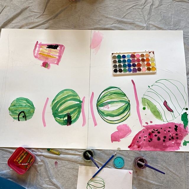 growth of the giant watermelon illustrated + the draft 🍉 storytelling and illustration #littlepenguinartworkshops #kidsartworkshop #artscapeyoungplace #kidsart #kidsartclass #torontoartclassesforkids
#artclassestoronto #childrenartwork #childrenartc
