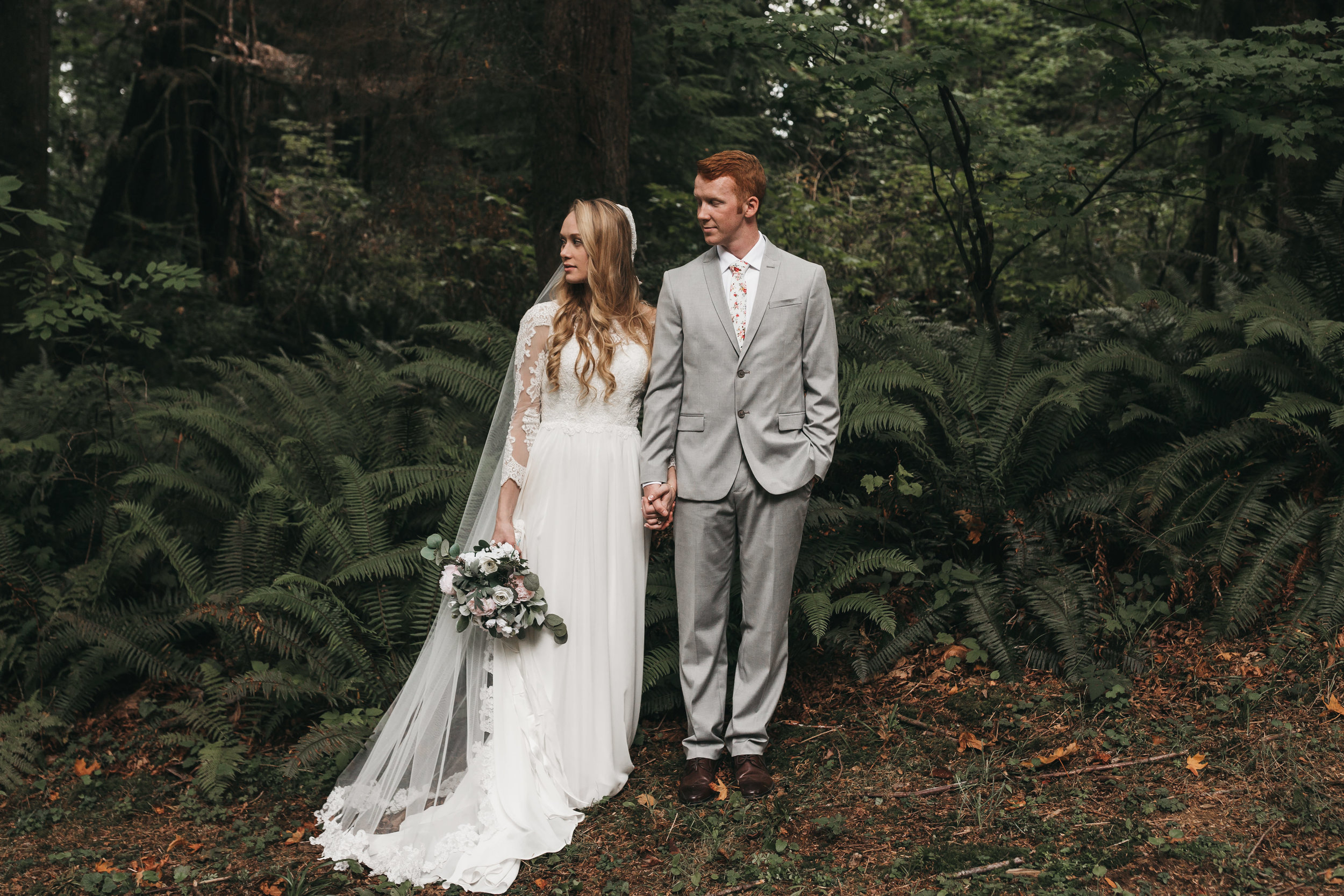 Adventure wedding and elopement photography. Intimate Lookout Lodge Wedding. Between the Pine- Seattle, WA