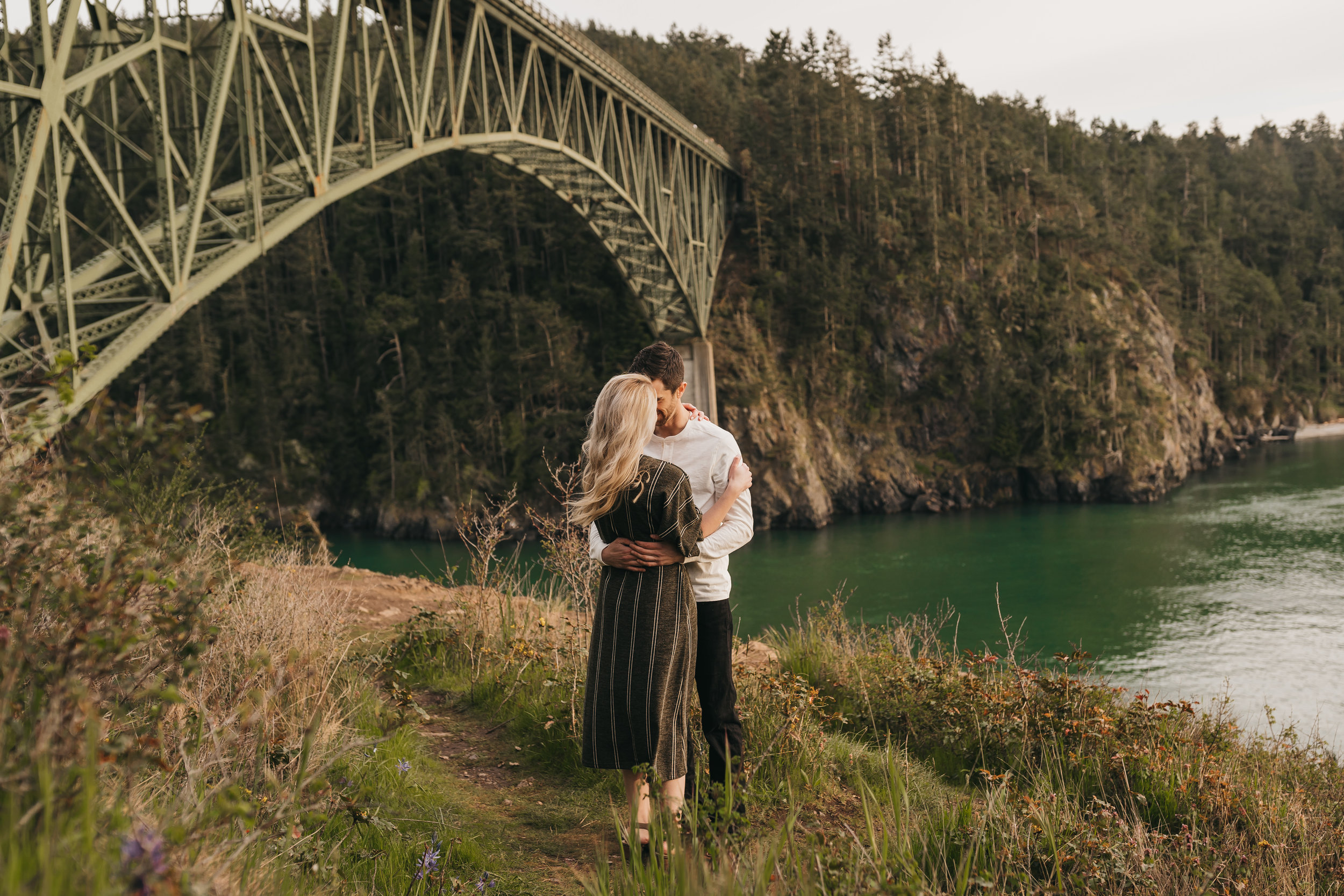 Deception Pass Engagement Session | Between the Pine Adventure Elopement Photography